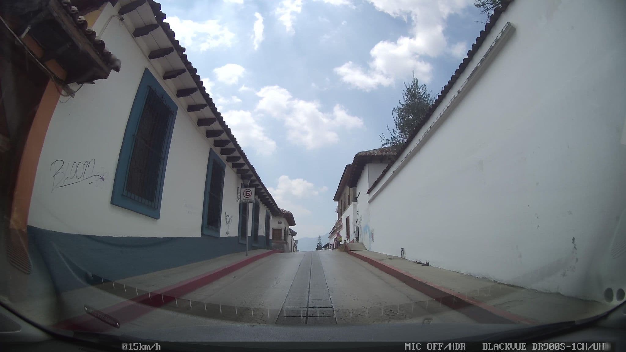 Street view near Posada Santa, San Cristóbal de las Casas — © nicovargas (CC BY-SA · Mapillary)