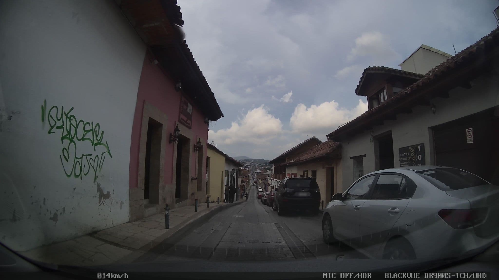 Street view near Hotel Antigua, San Cristóbal de las Casas — © nicovargas (CC BY-SA · Mapillary)