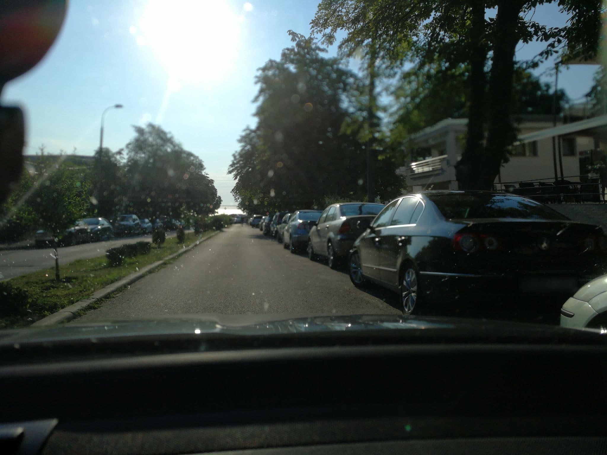 Street view near Vila Ronda, Eforie Nord