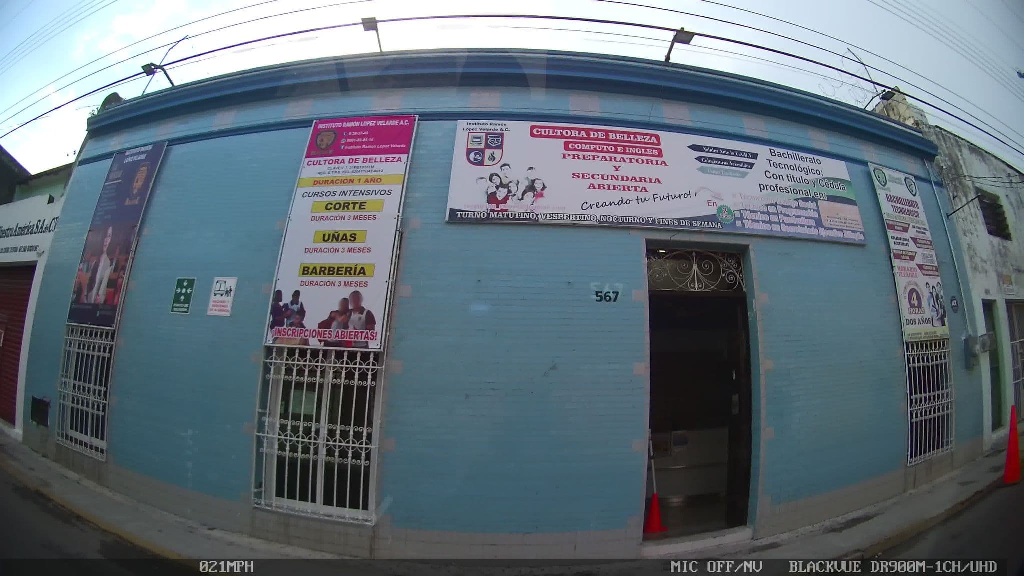 Street view near Hotel Posada Central 60, Mérida — © kaart_2 (CC BY-SA · Mapillary)