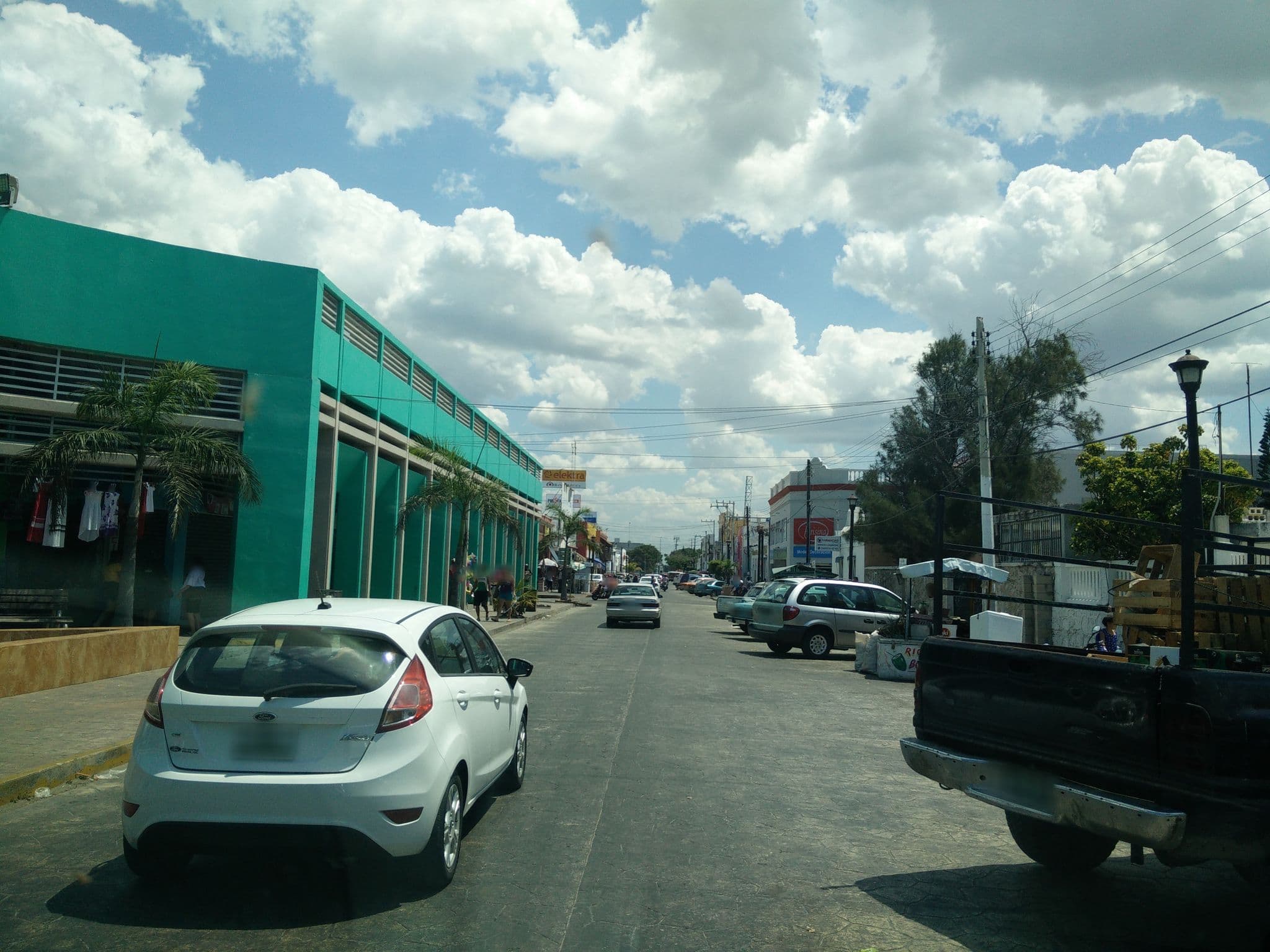 Street view near Hotel Embajadores Del Mar, Progreso — © ccossio (CC BY-SA · Mapillary)
