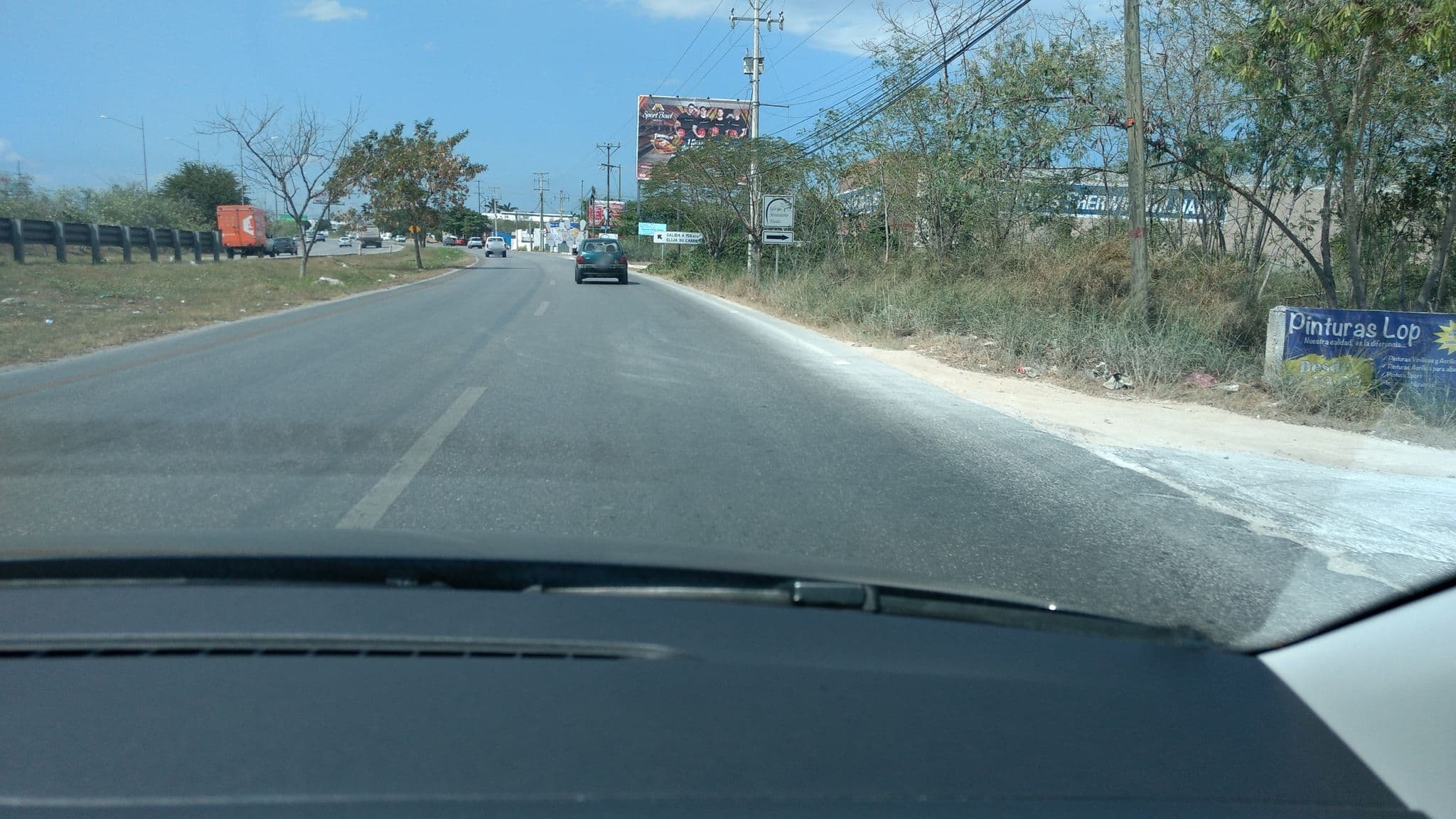 Street view near Sexto Sentido, Cholul — © fando (CC BY-SA · Mapillary)