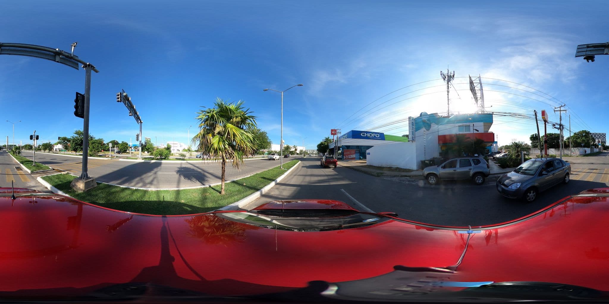 Street view near aparthotel siete 32, Cholul — © innerpace360 (CC BY-SA · Mapillary)