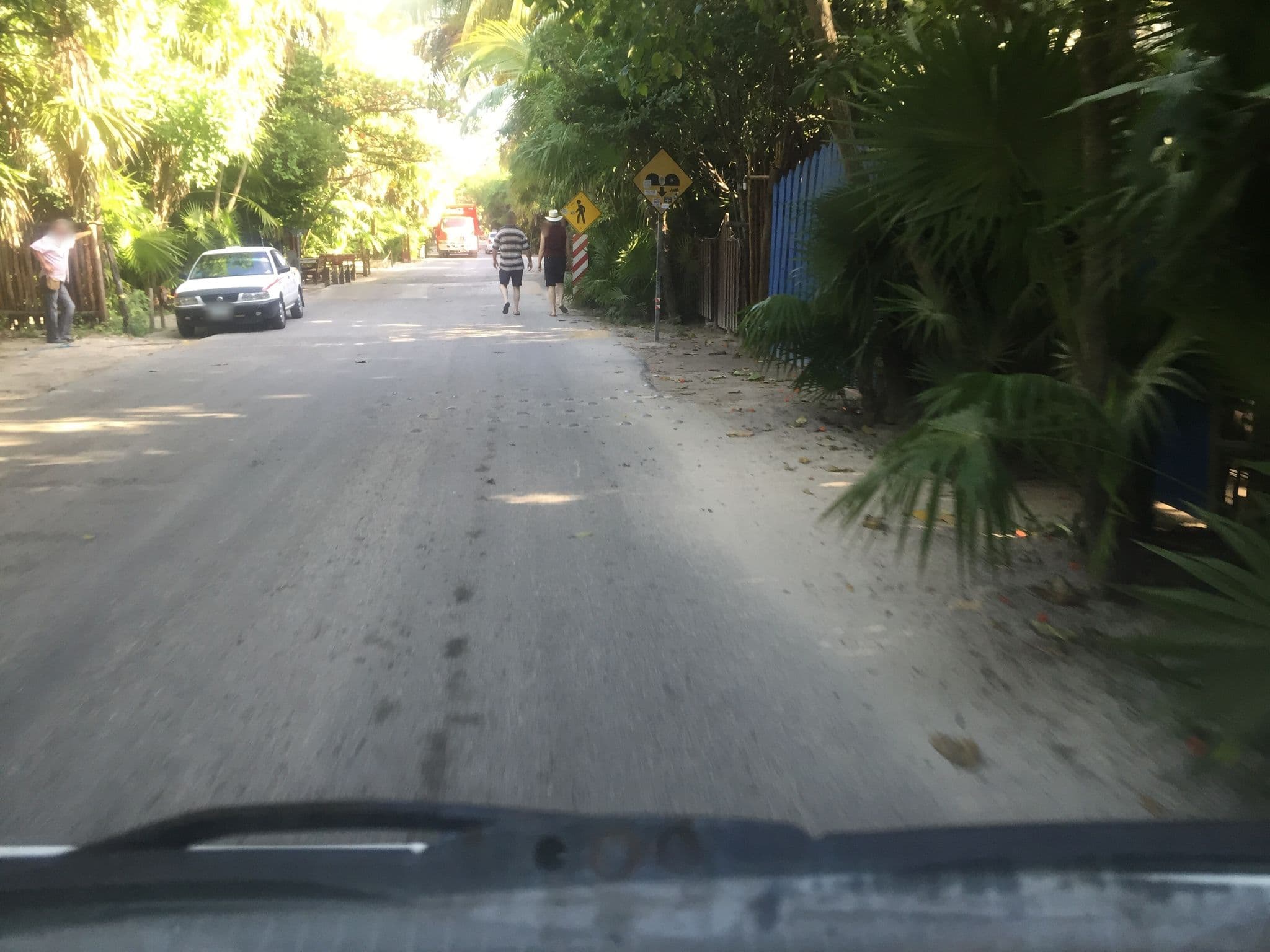 Street view near Vagalume Beach Club, Tulum — © mapanauta (CC BY-SA · Mapillary)