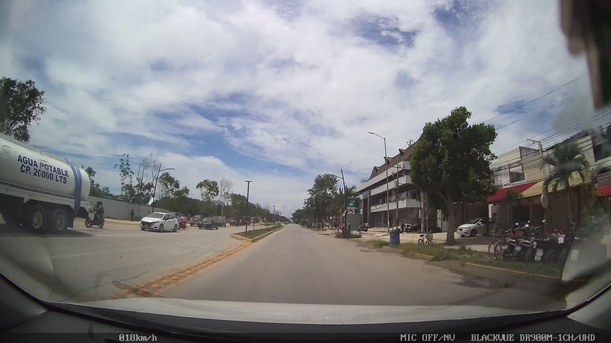 Street view near Hostal Chalupa, Tulum — © asturksever (CC BY-SA · Mapillary)