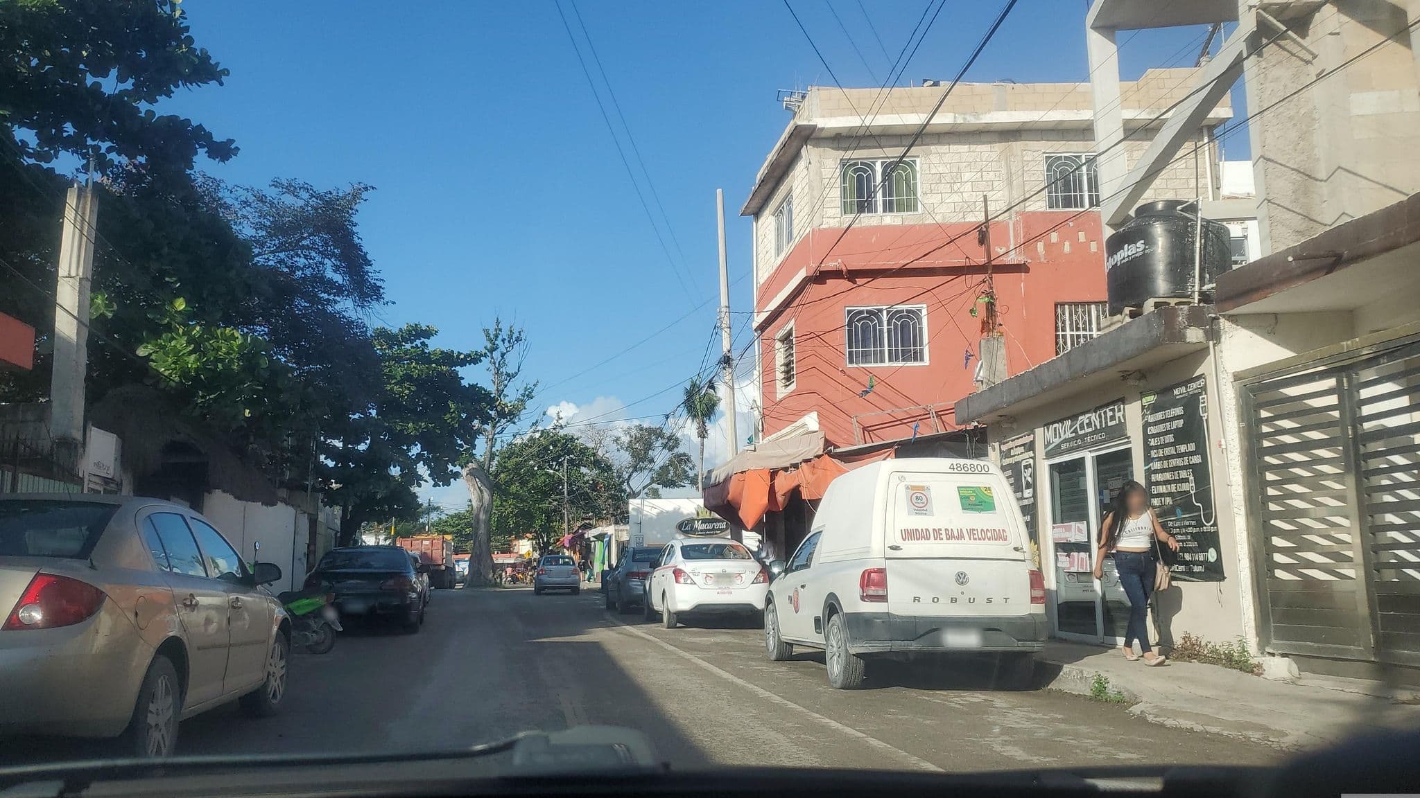 Street view near Indajani Hostel, Tulum — © mapillaryuserid (CC BY-SA · Mapillary)