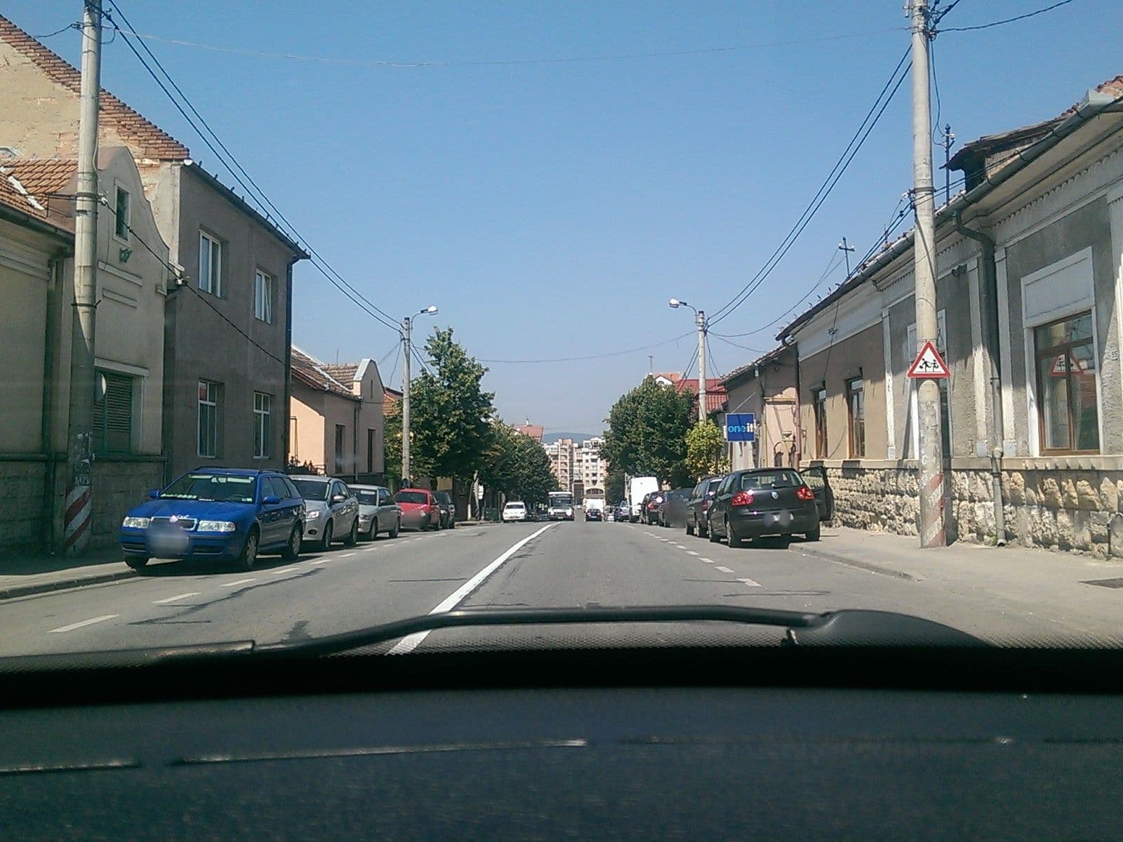 Street view near Hotel Vibre, Cluj-Napoca