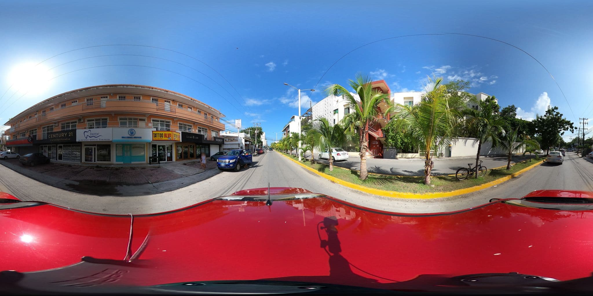Street view near Hotel Morgana, Playa del Carmen — © innerpace360 (CC BY-SA · Mapillary)