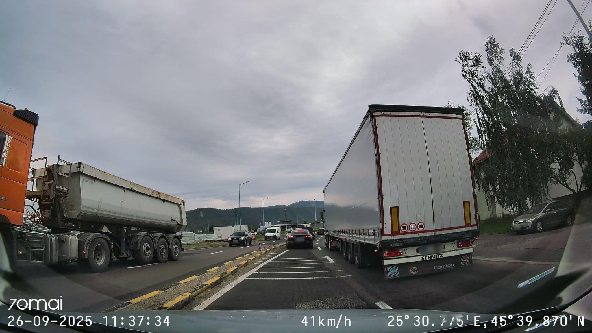Street view near Escala Rooms, Ghimbav — © doriel (CC BY-SA · Mapillary)