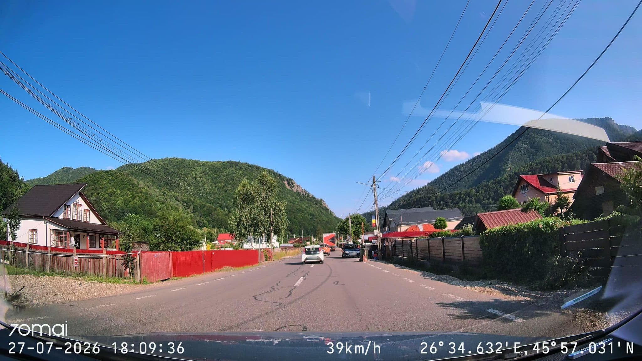 Street view near Casa Santa Maria, Rucăreni — © doriel (CC BY-SA · Mapillary)