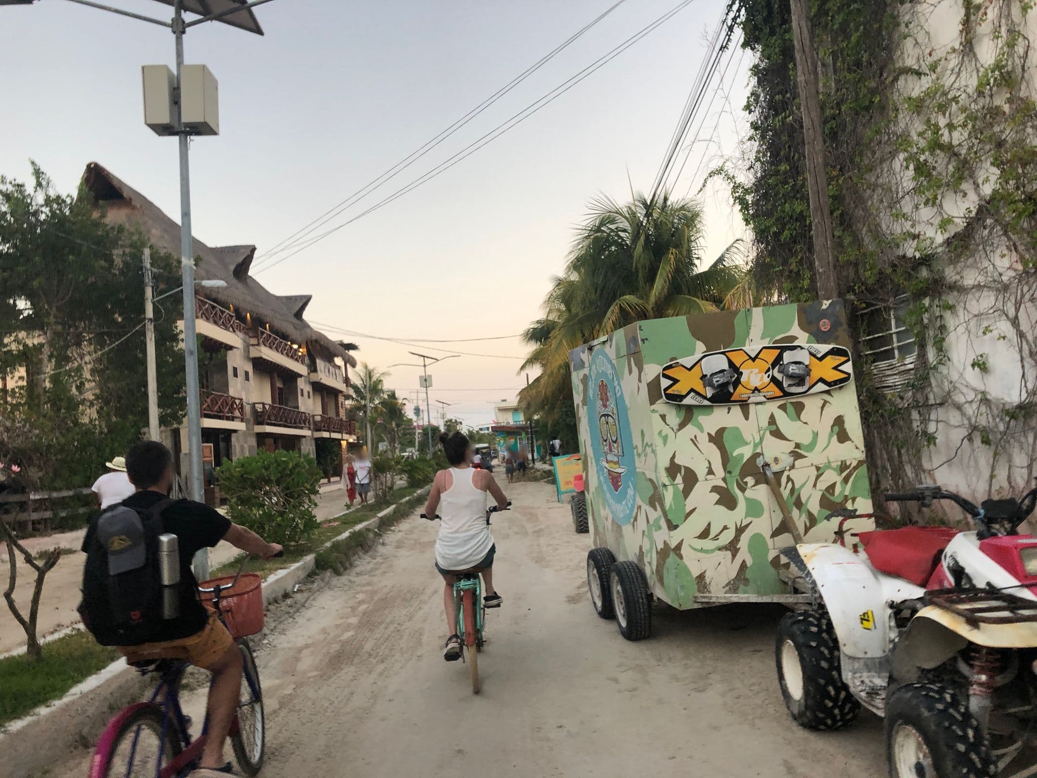 Street view near Moon Dreams Yum Balam, Isla Holbox — © yellowracer (CC BY-SA · Mapillary)