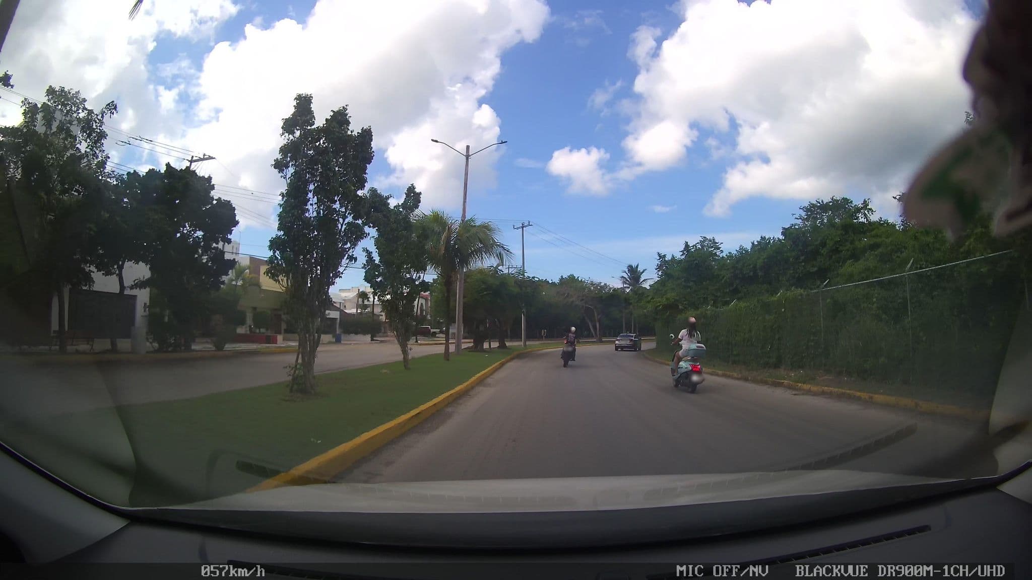 Street view near Suites Turqueza, Cozumel — © asturksever (CC BY-SA · Mapillary)