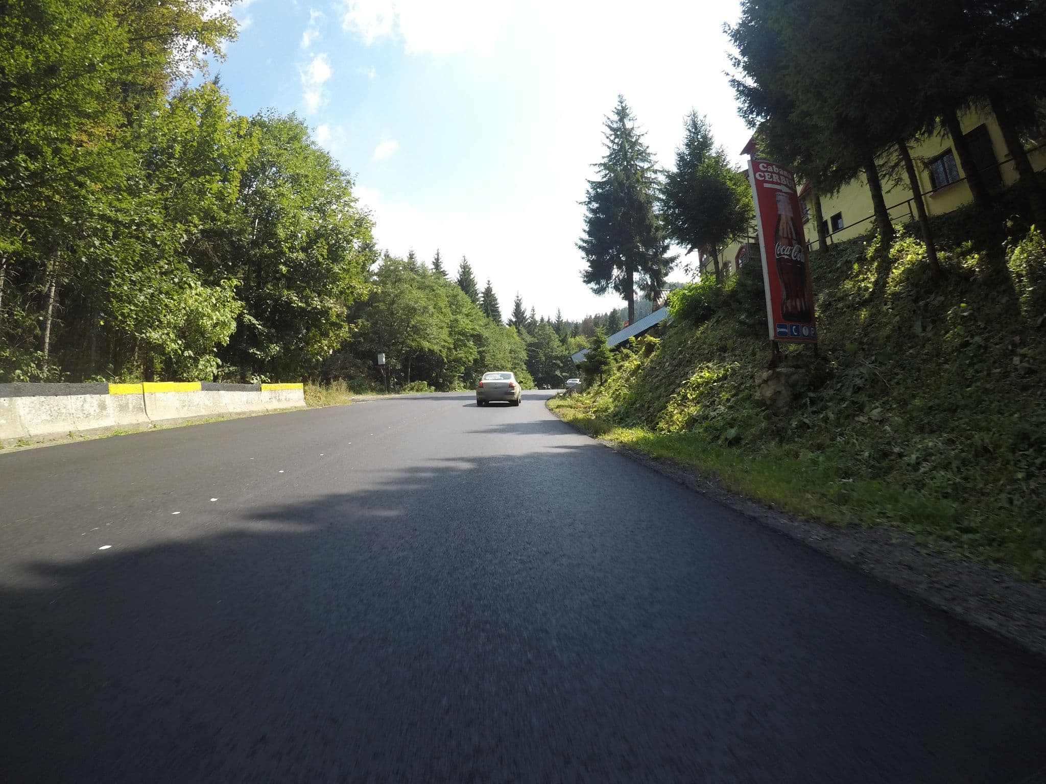 Street view near Cabana Cerbul, Predeal