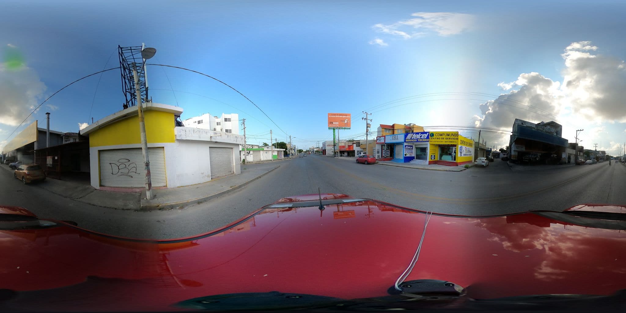Street view near Hotel Chi Ibal Hu Cancun, Cancún — © innerpace360 (CC BY-SA · Mapillary)