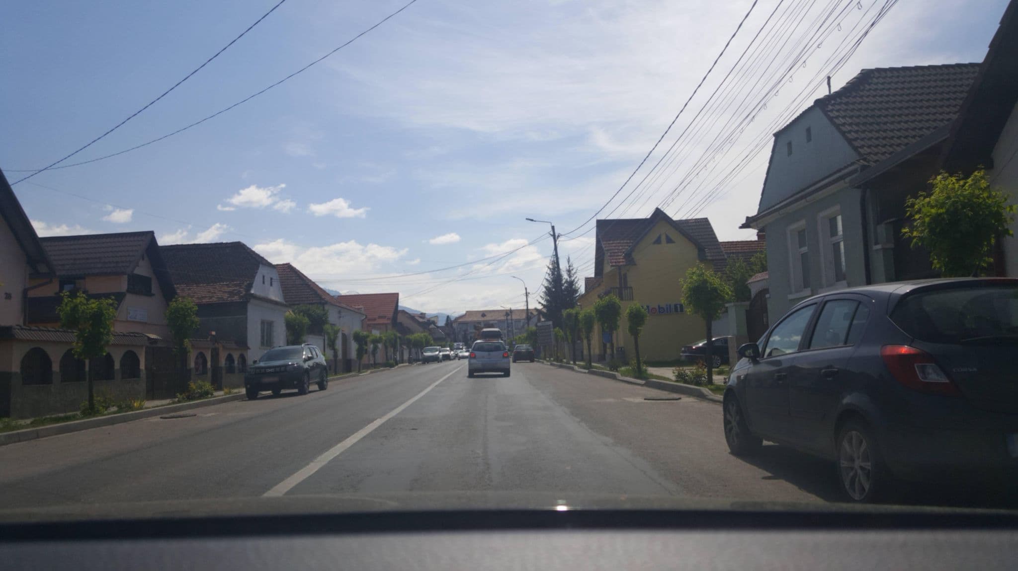 Street view near Casa Saxonia, Râşnov — © puky (CC BY-SA · Mapillary)