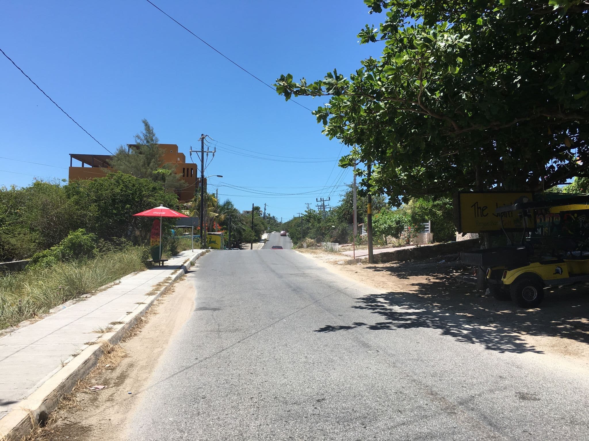 Street view near Casa Mar Azul, Isla Mujeres — © ccossio (CC BY-SA · Mapillary)