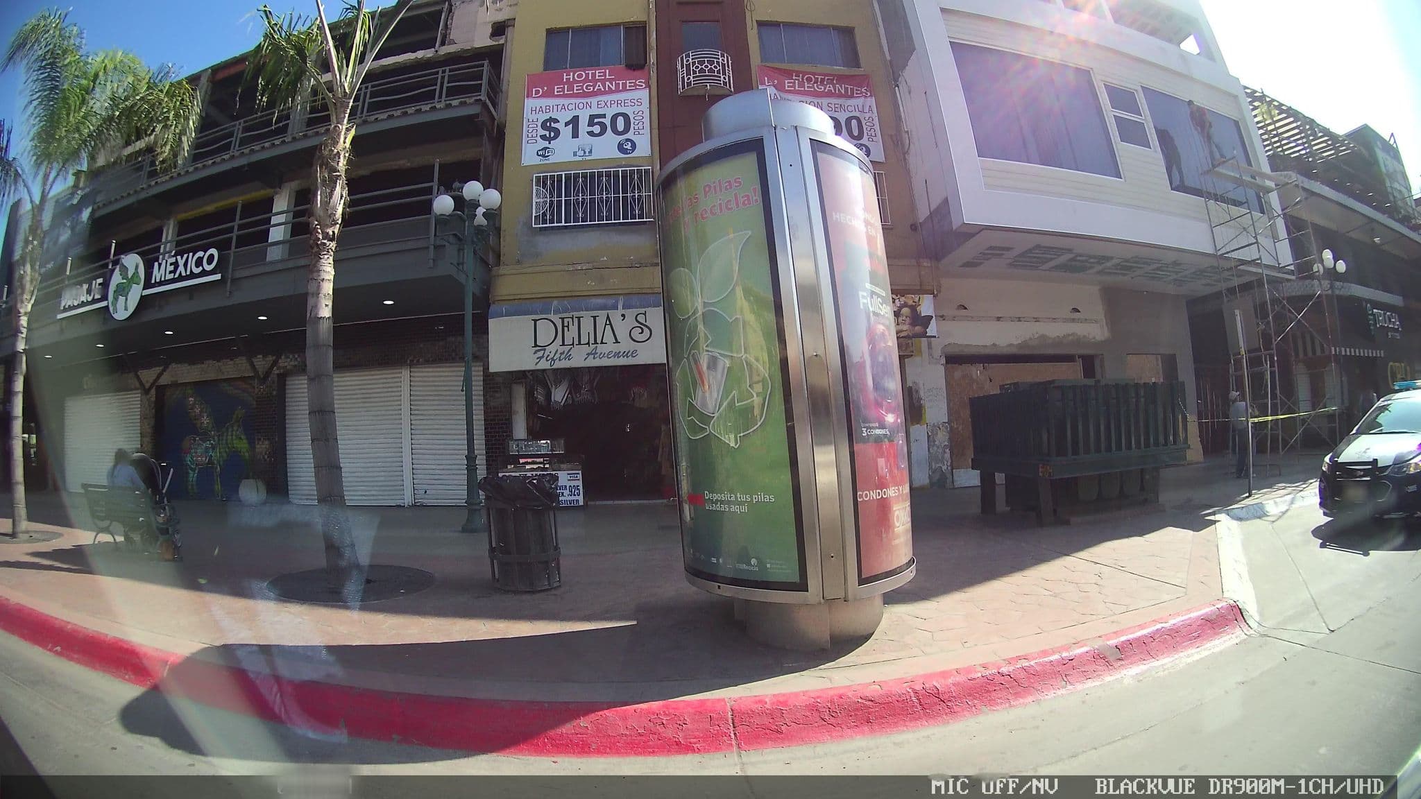 Street view near Hotel D Elegantes, Tijuana — © kaart_2 (CC BY-SA · Mapillary)