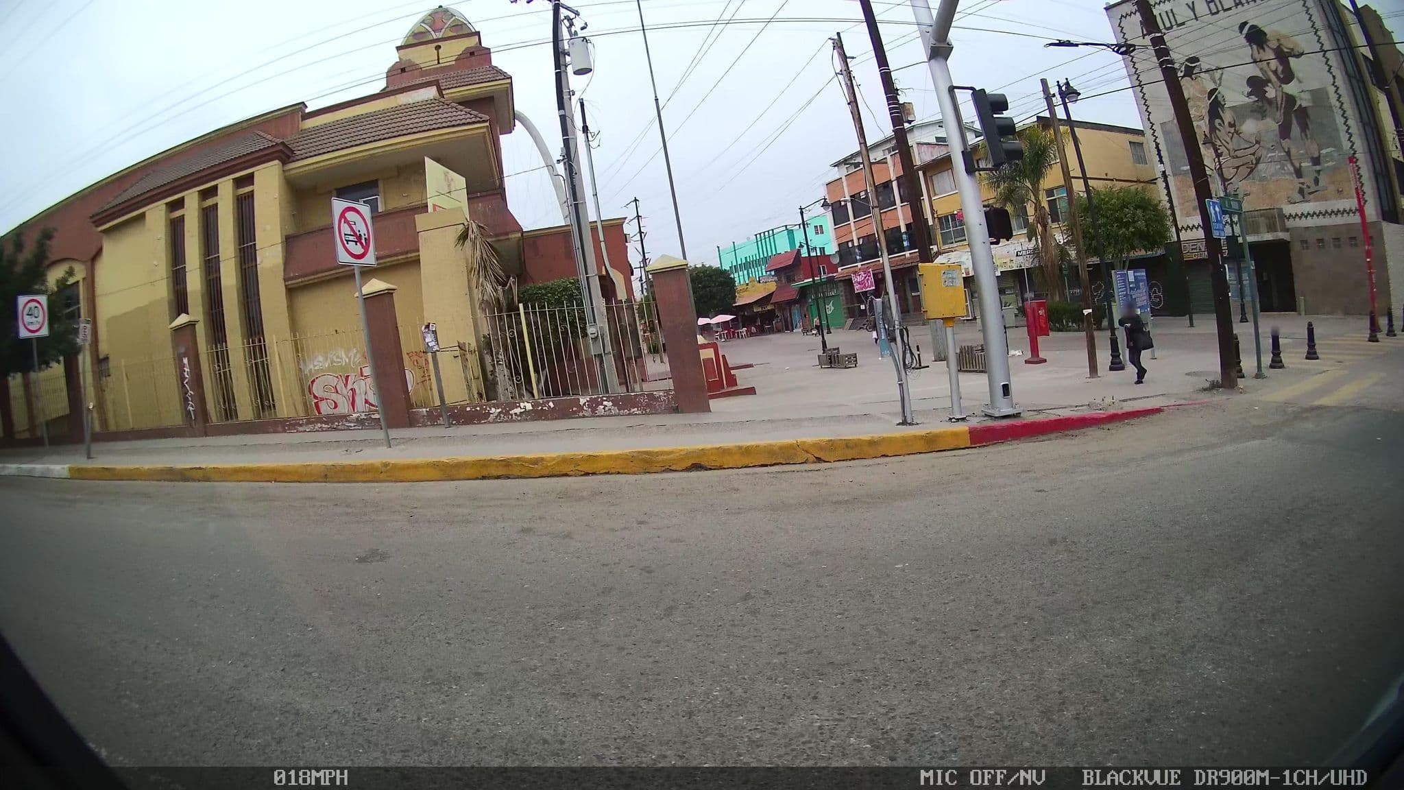 Street view near Hostal Pangea Tijuana, Tijuana — © kaart_2 (CC BY-SA · Mapillary)