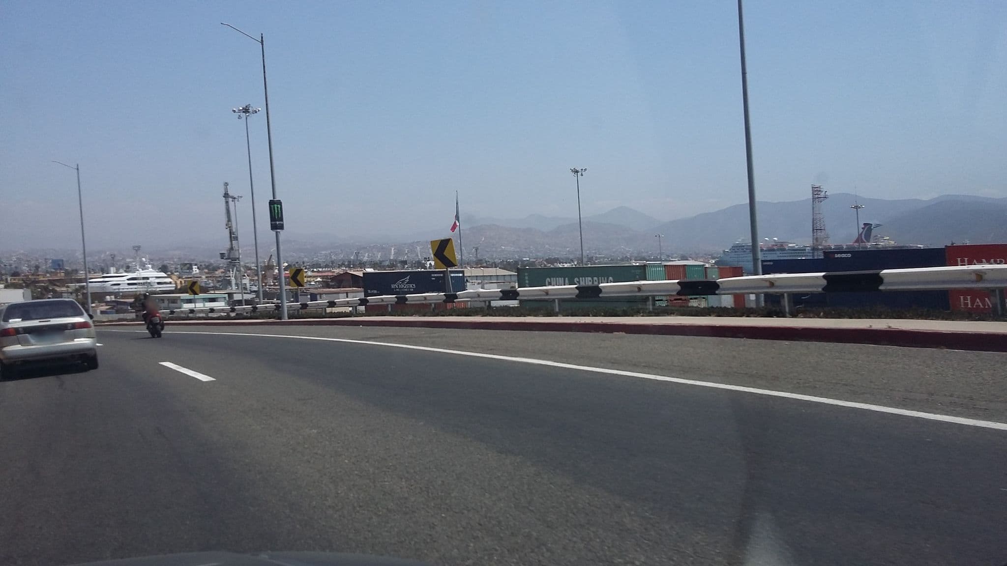 Street view near Operadora Rancho San Carlos, Ensenada — © luzmargaritas (CC BY-SA · Mapillary)