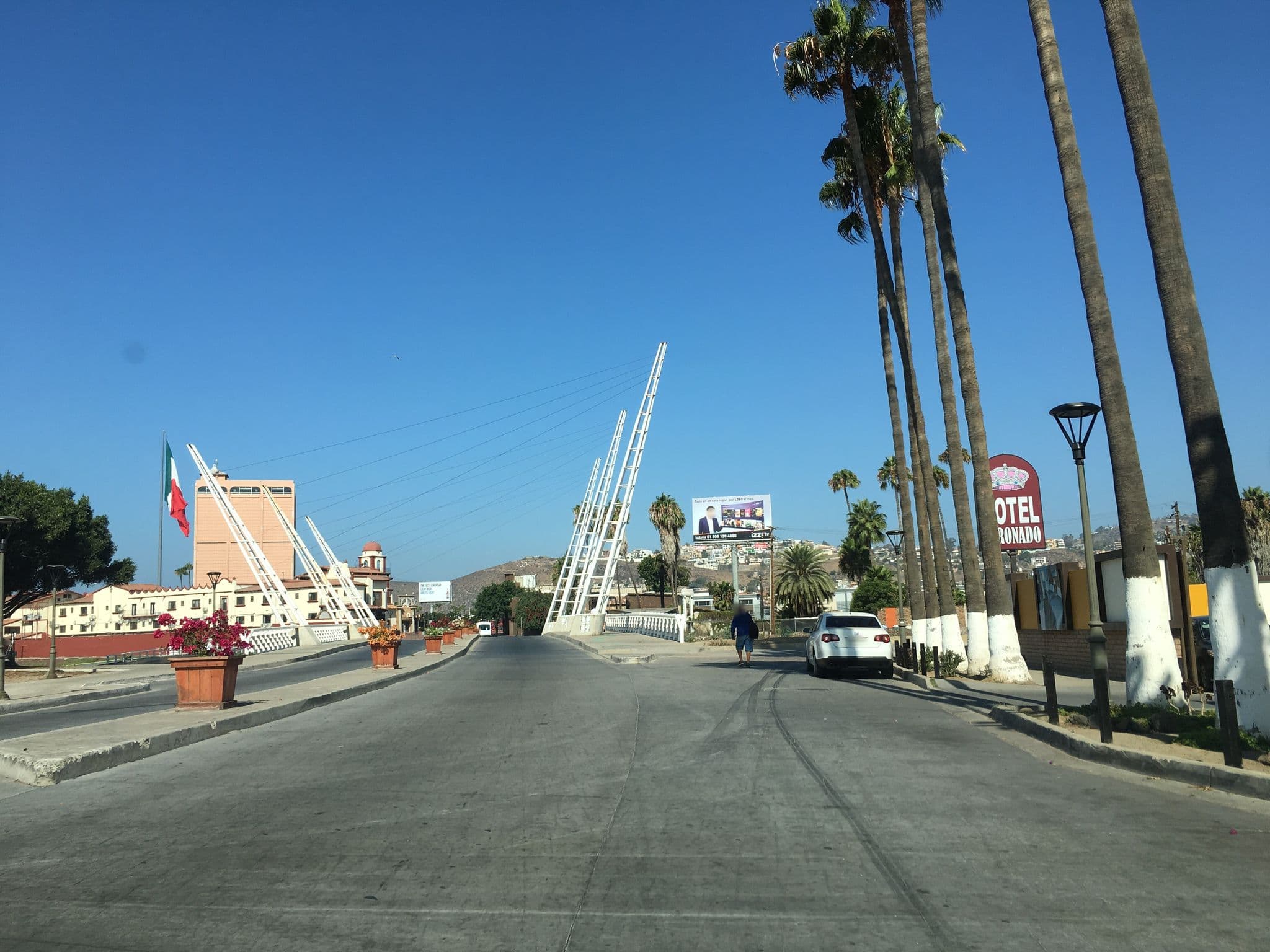 Street view near Hotel Coronado, Ensenada — © ccossio (CC BY-SA · Mapillary)