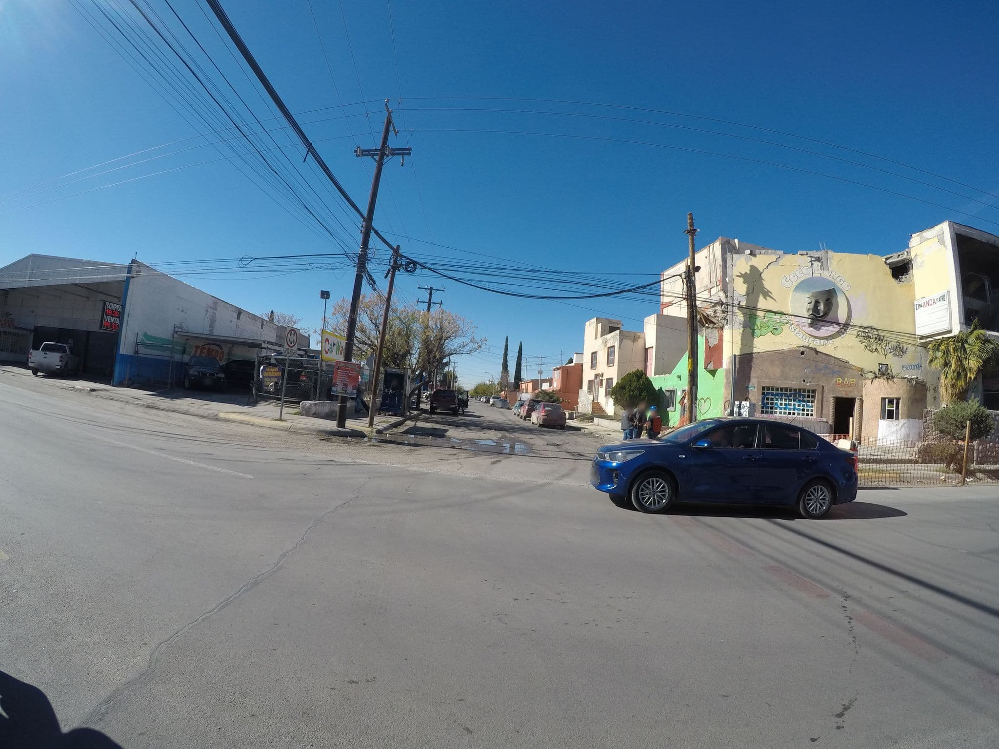 Street view near Tecnica Hotelera del Norte, Ciudad Juárez — © dsrtsndnts (CC BY-SA · Mapillary)