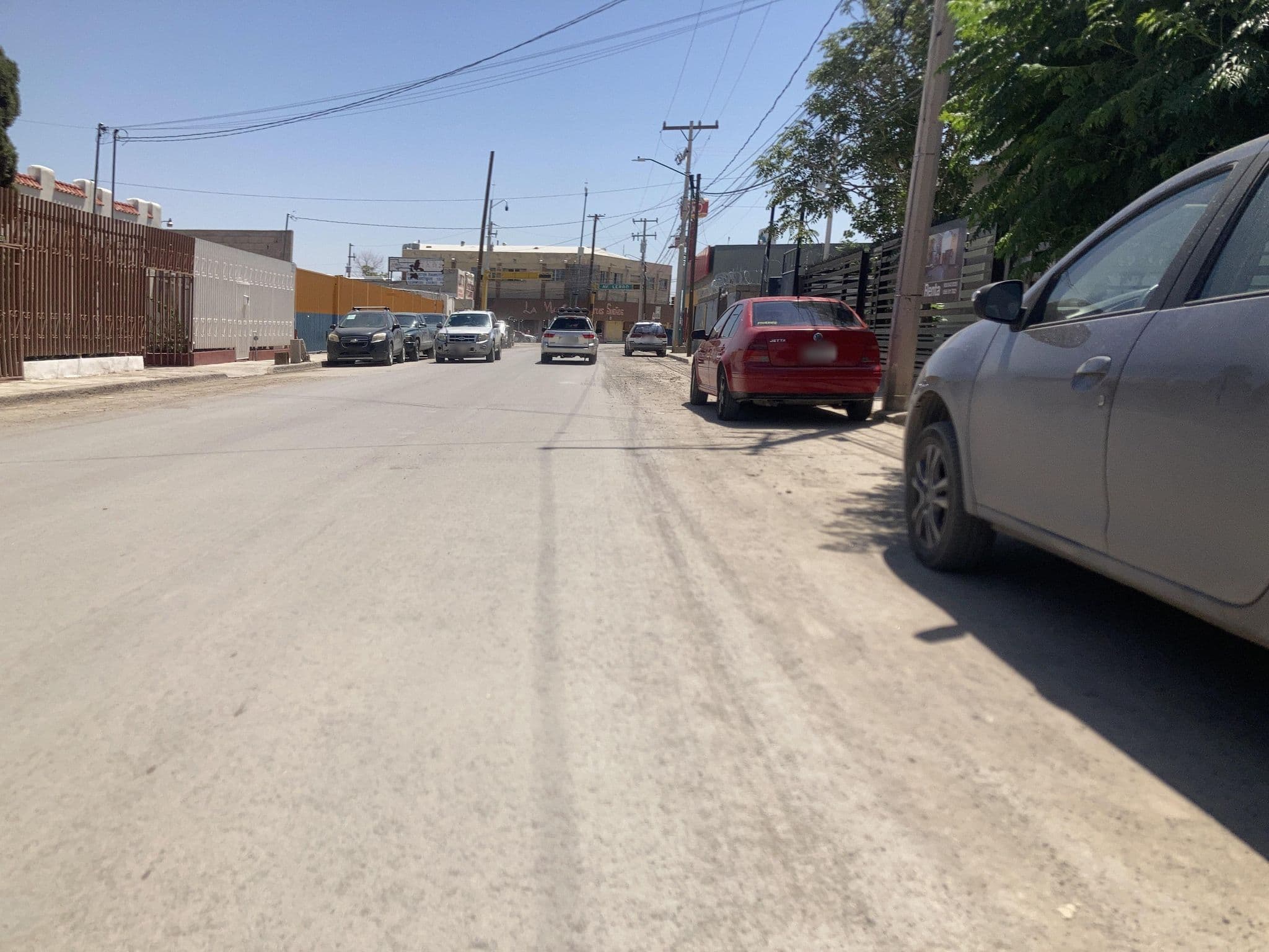 Street view near Casa Reyna Hotel Boutique, Ciudad Juárez — © dsrtsndnts (CC BY-SA · Mapillary)