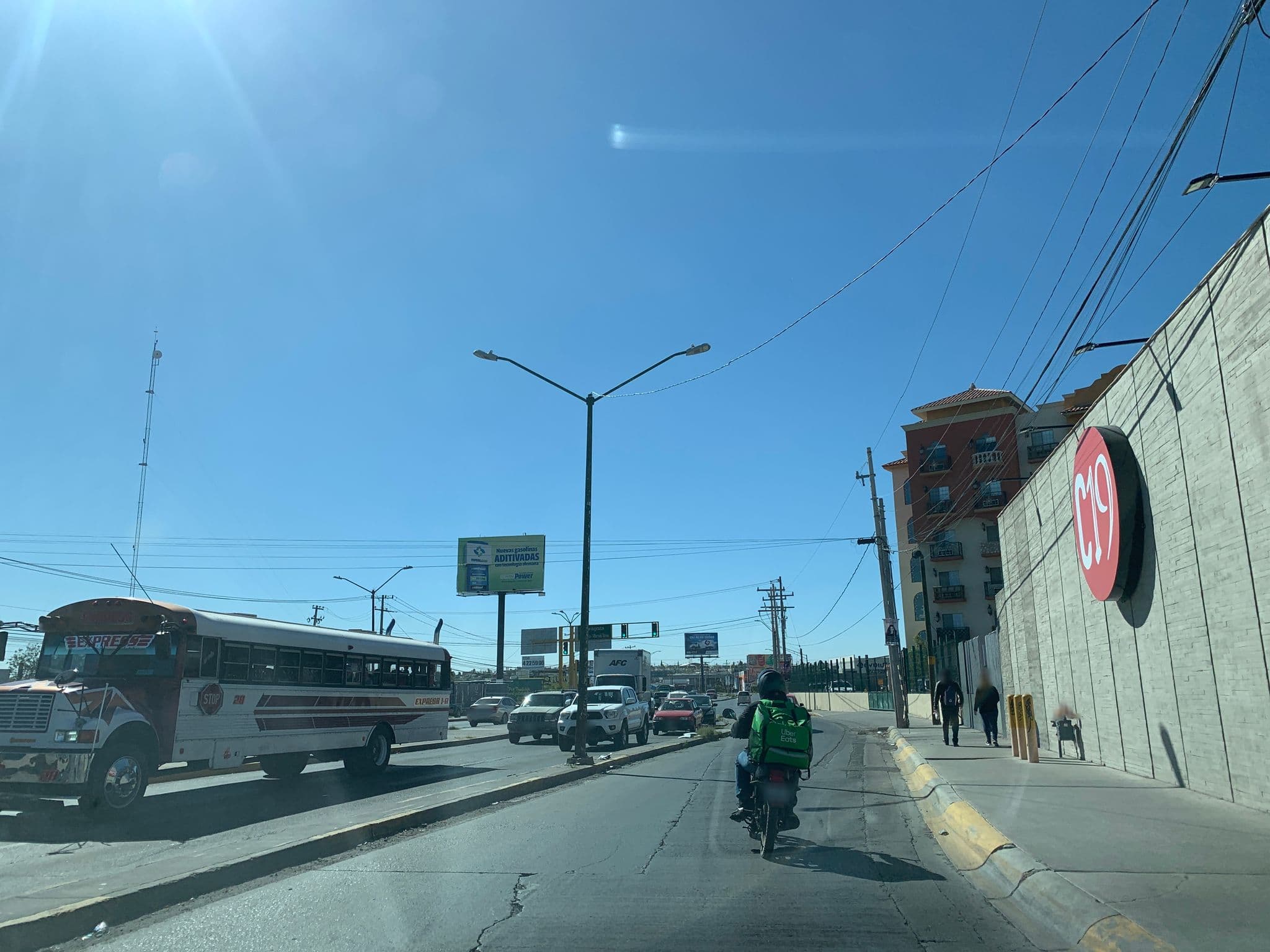 Street view near Hotel Maria Bonita Consulado Americano, Ciudad Juárez — © tibuix (CC BY-SA · Mapillary)
