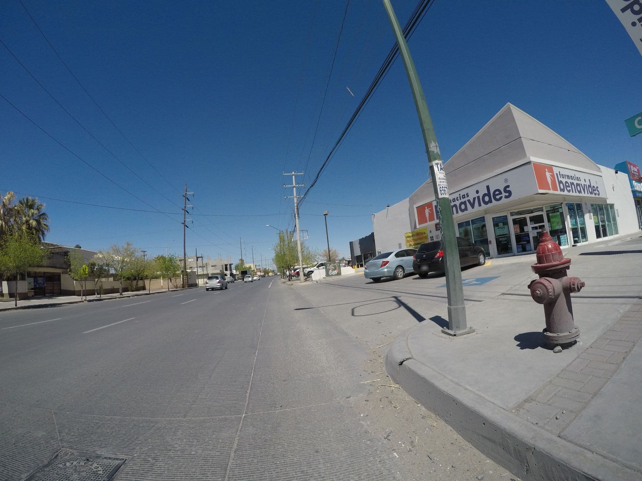 Street view near Desarrollo Plaza Juarez, Ciudad Juárez — © dsrtsndnts (CC BY-SA · Mapillary)