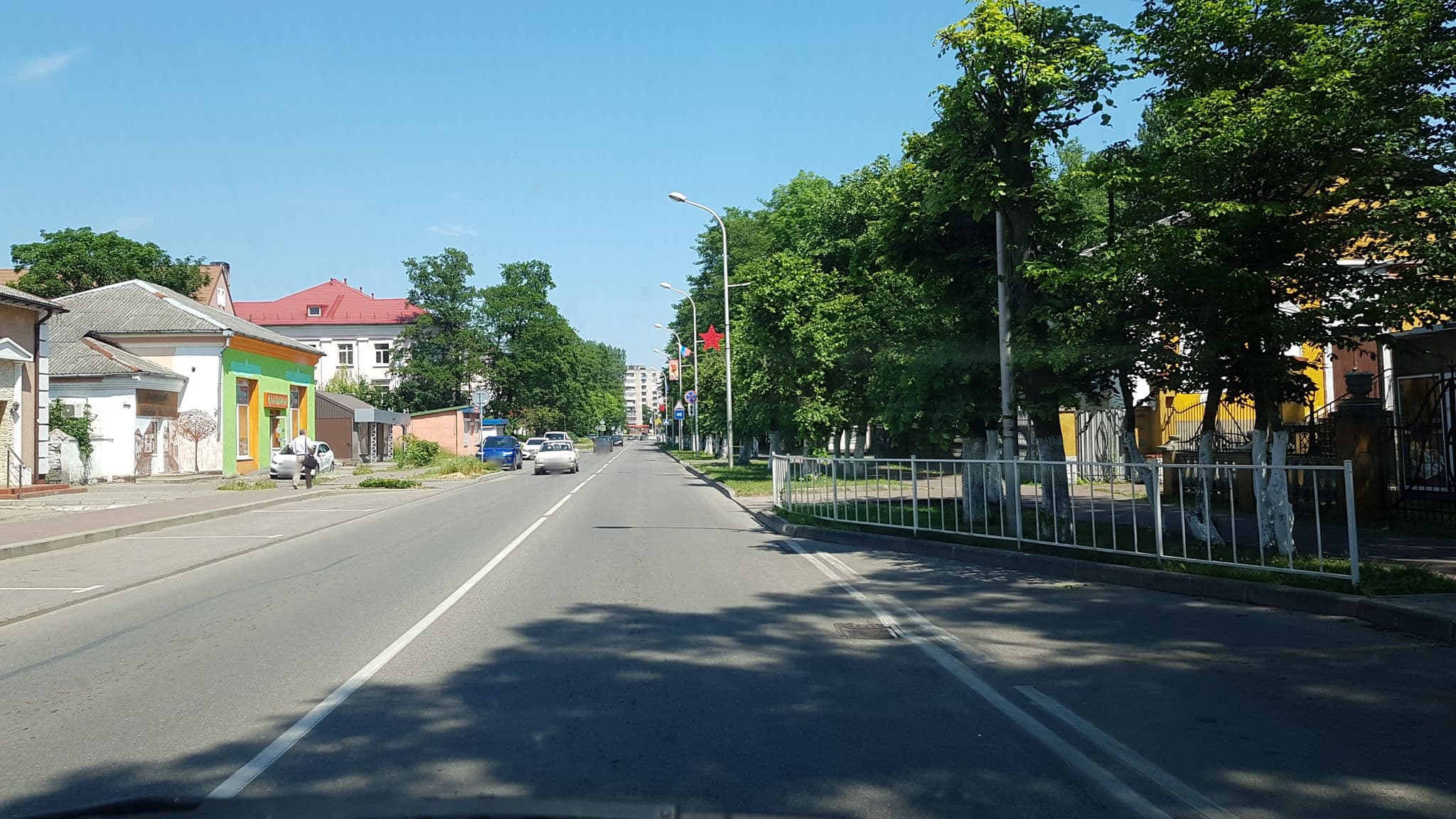Street view near Hotel Baltika, Baltiysk — © ecclesiastic (CC BY-SA · Mapillary)