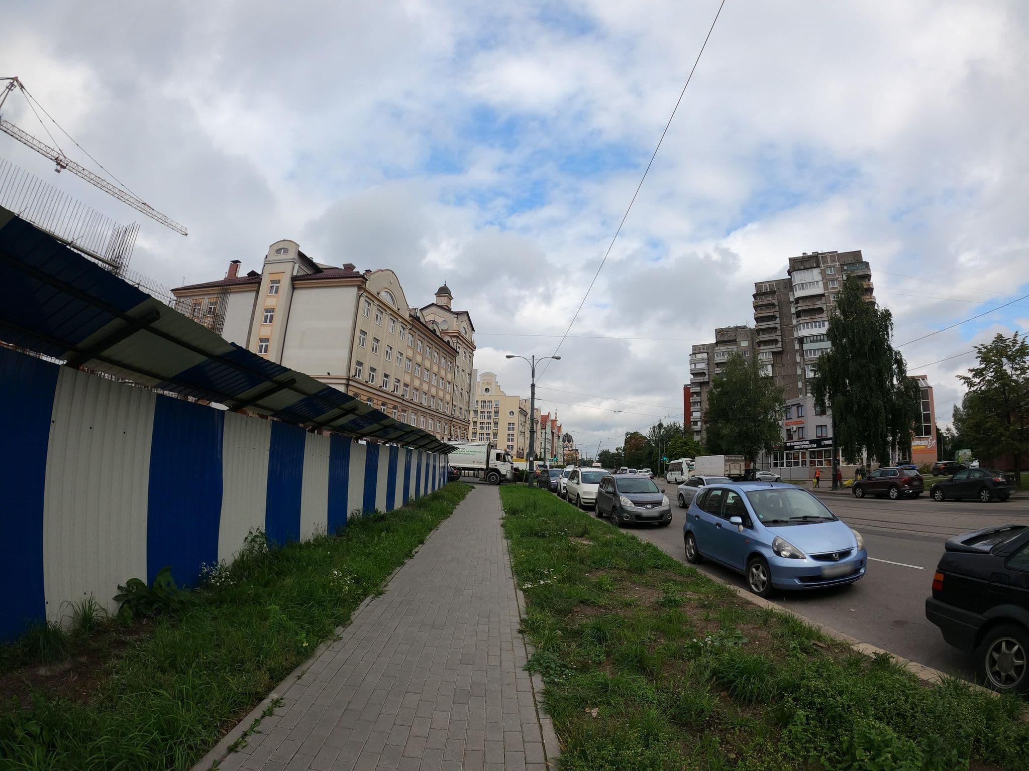 Street view near Lomse, Kaliningrad — © trolleway (CC BY-SA · Mapillary)