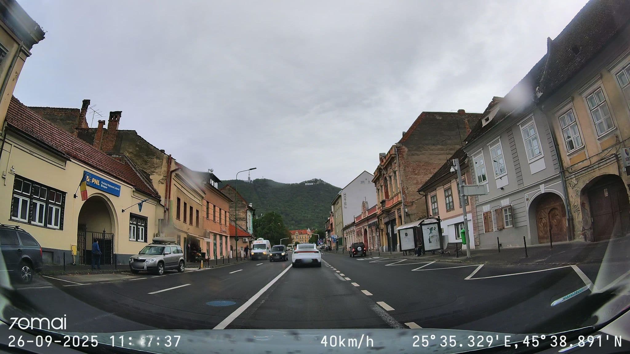 Street view near All Season Studios, Braşov