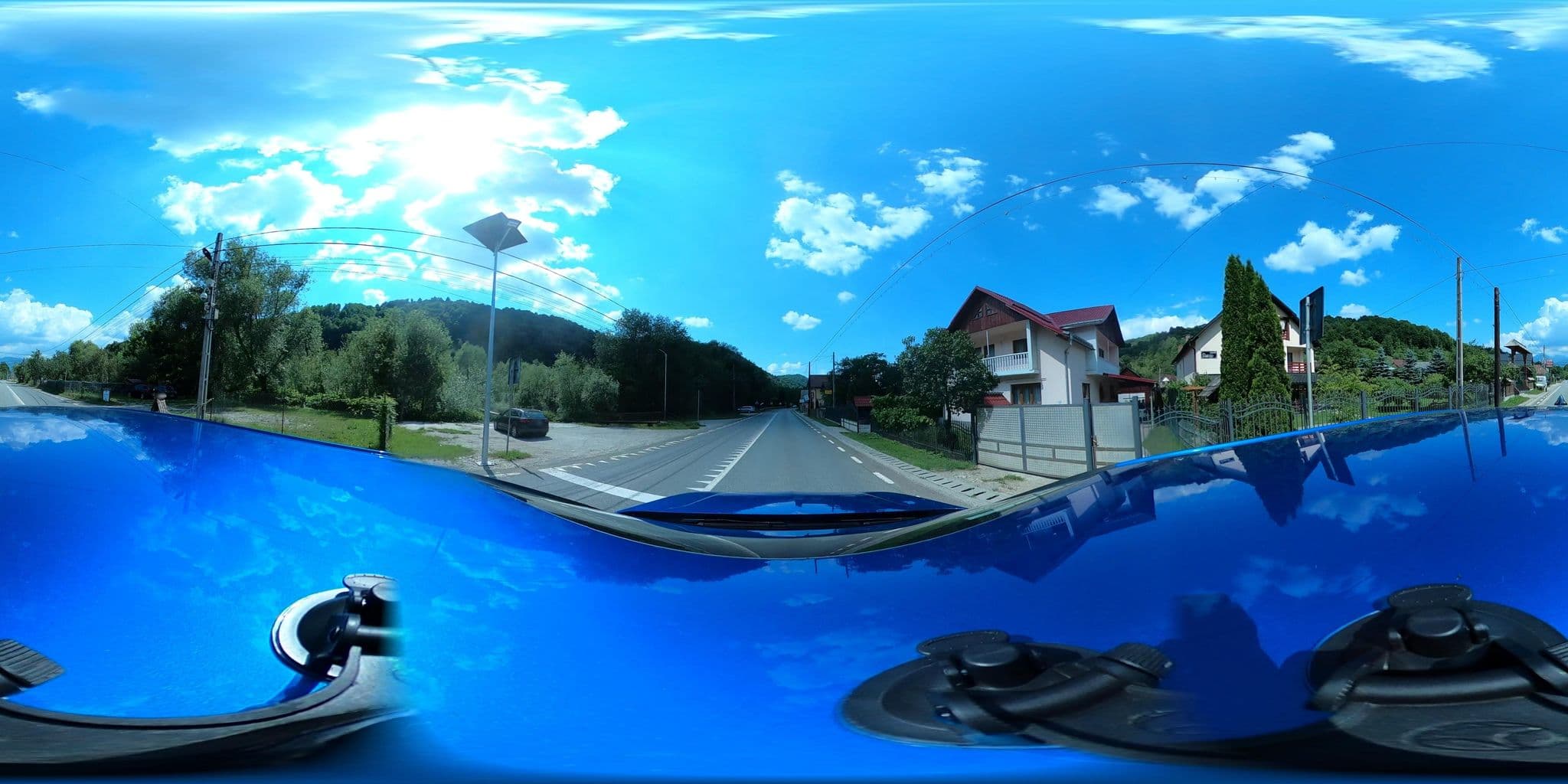 Street view near Pensiunea Gama, Vişeu de Sus — © DARIUSDINCA (CC BY-SA · Mapillary)