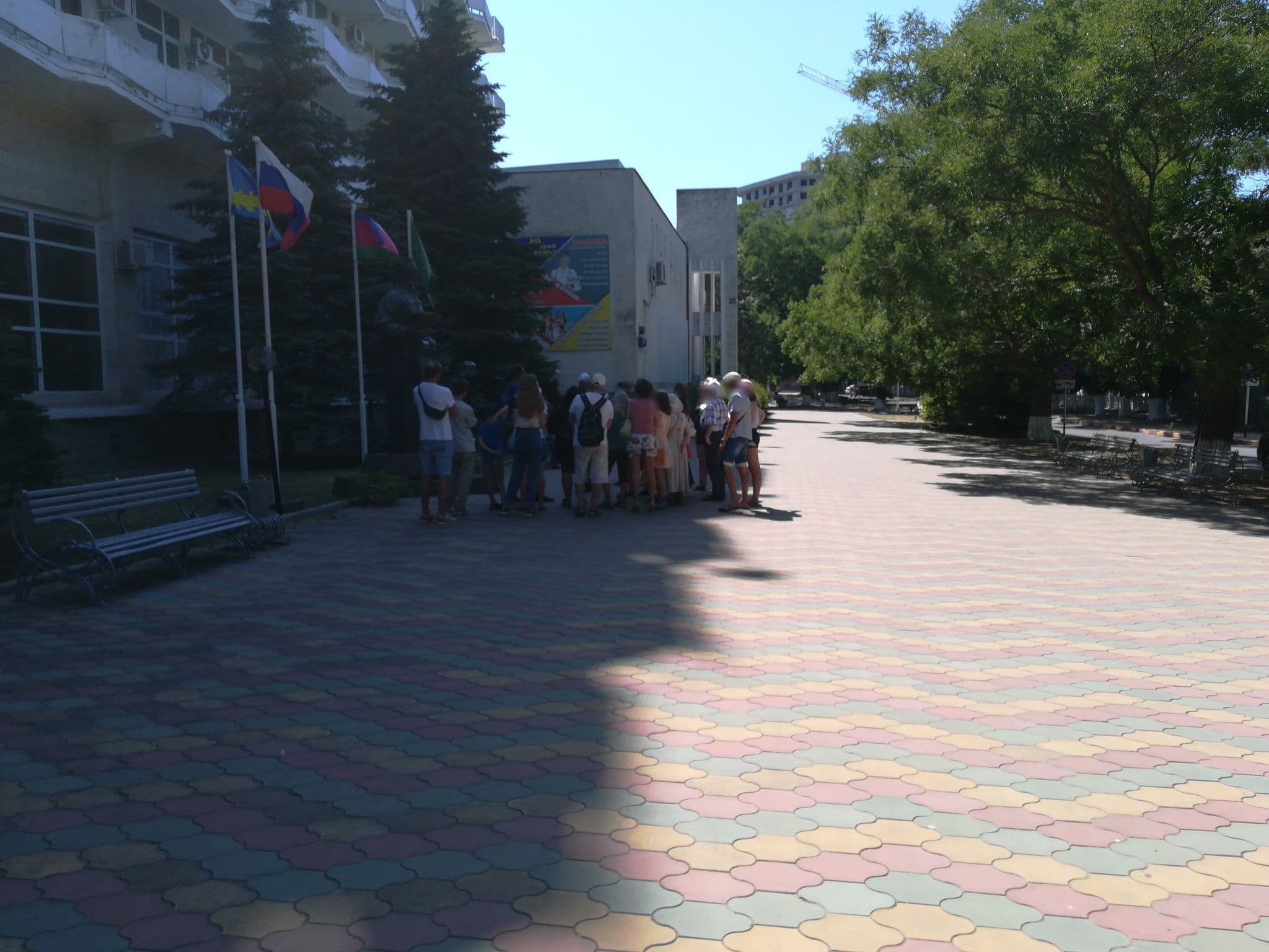 Street view near Санаторий Кубань, Anapa — © juliashchelukhova (CC BY-SA · Mapillary)