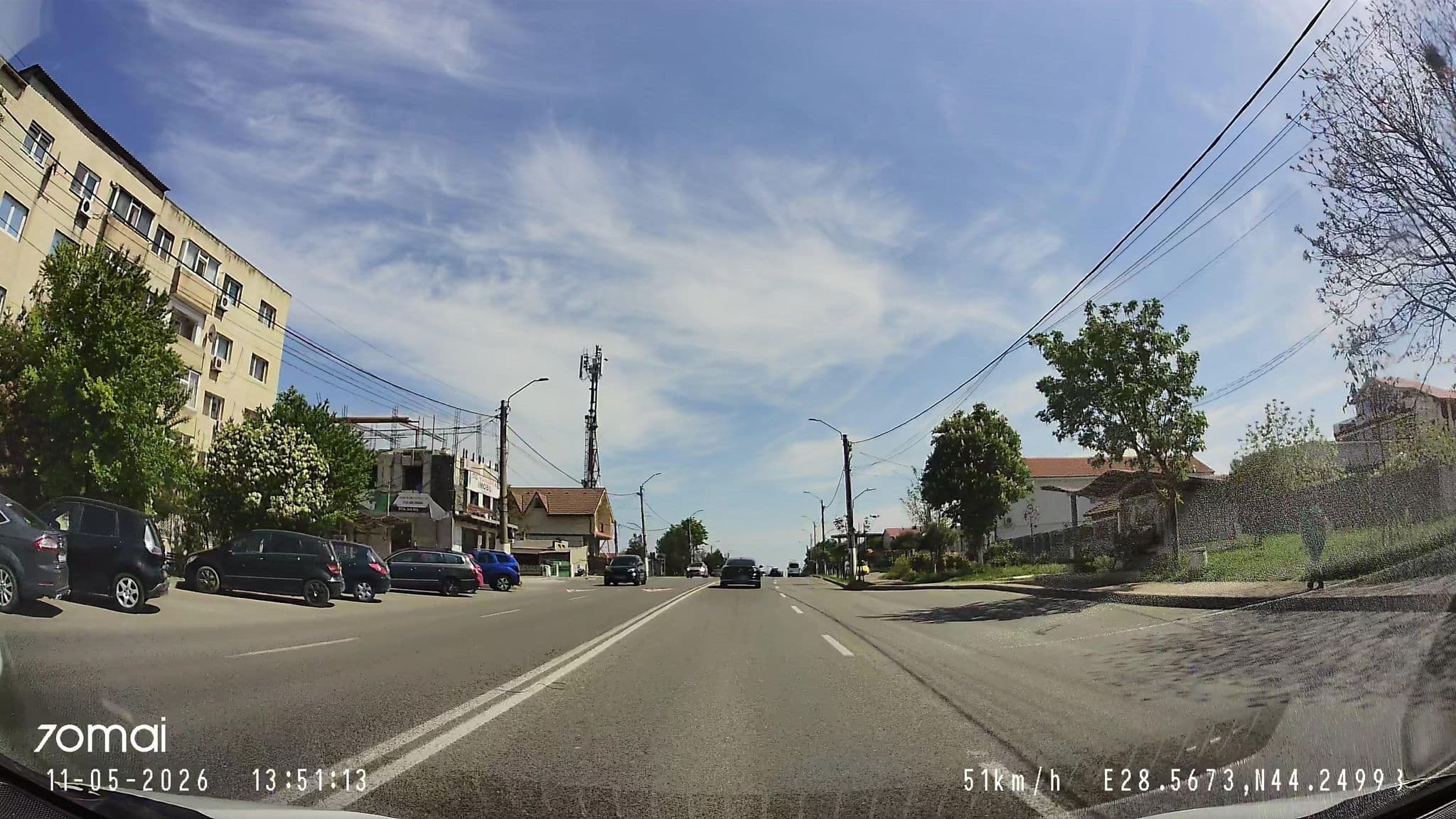 Street view near Bloc 44, Ovidiu — © andreicaprarr (CC BY-SA · Mapillary)