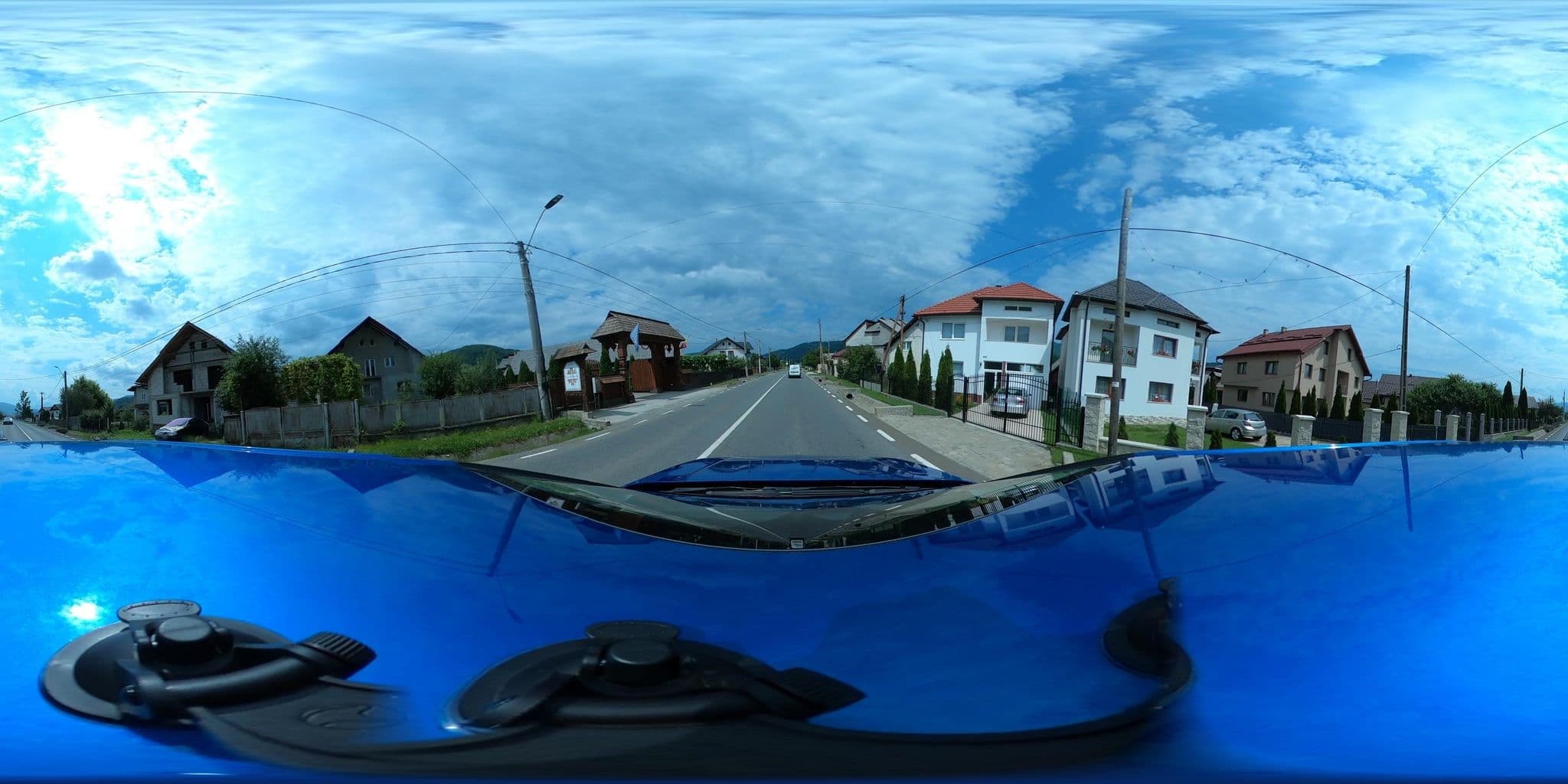 Street view near Pensiunea Maramureș, Vişeu de Jos — © DARIUSDINCA (CC BY-SA · Mapillary)