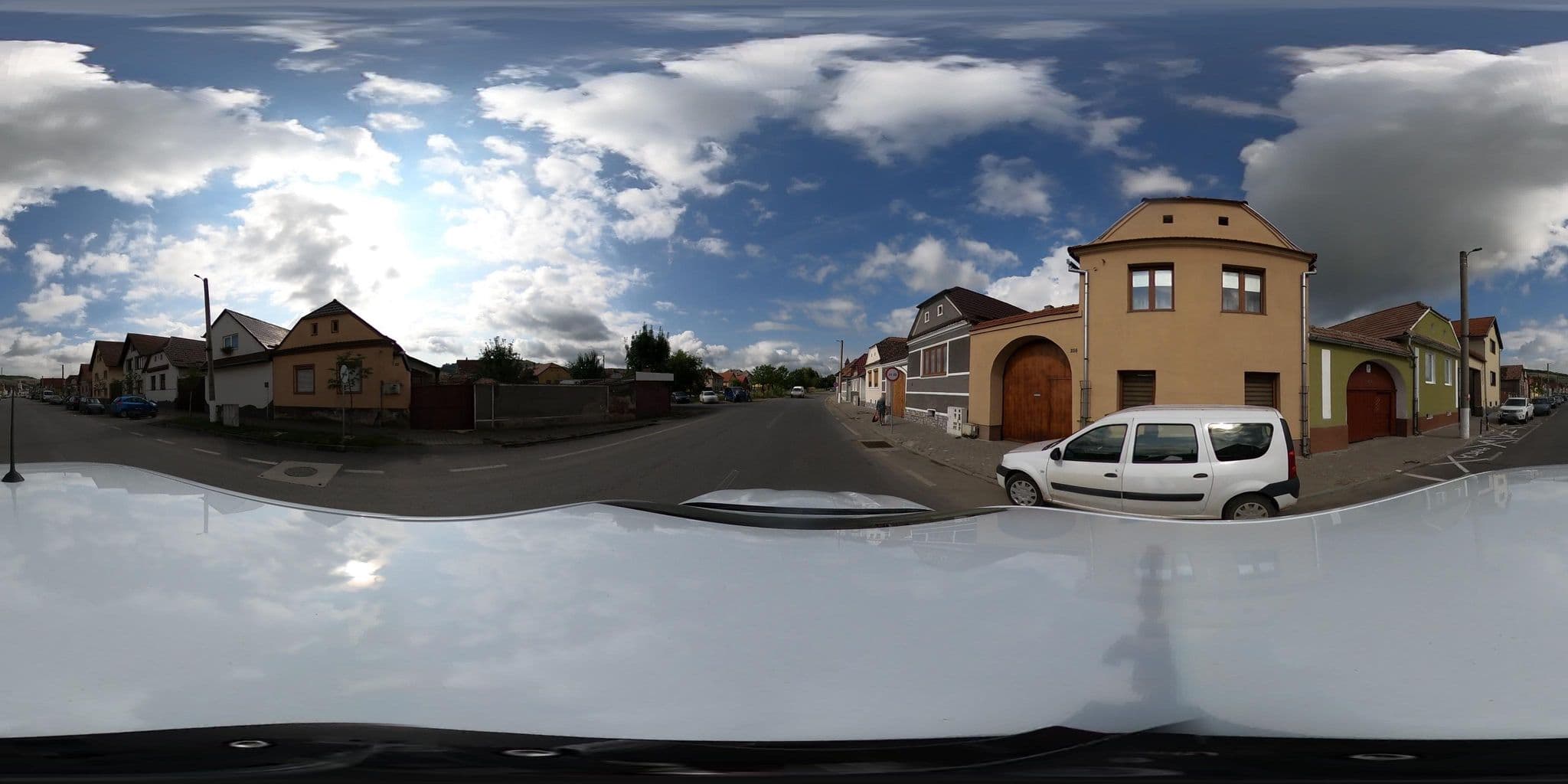 Street view near Michael House, Rupea — © Pill0r360 (CC BY-SA · Mapillary)