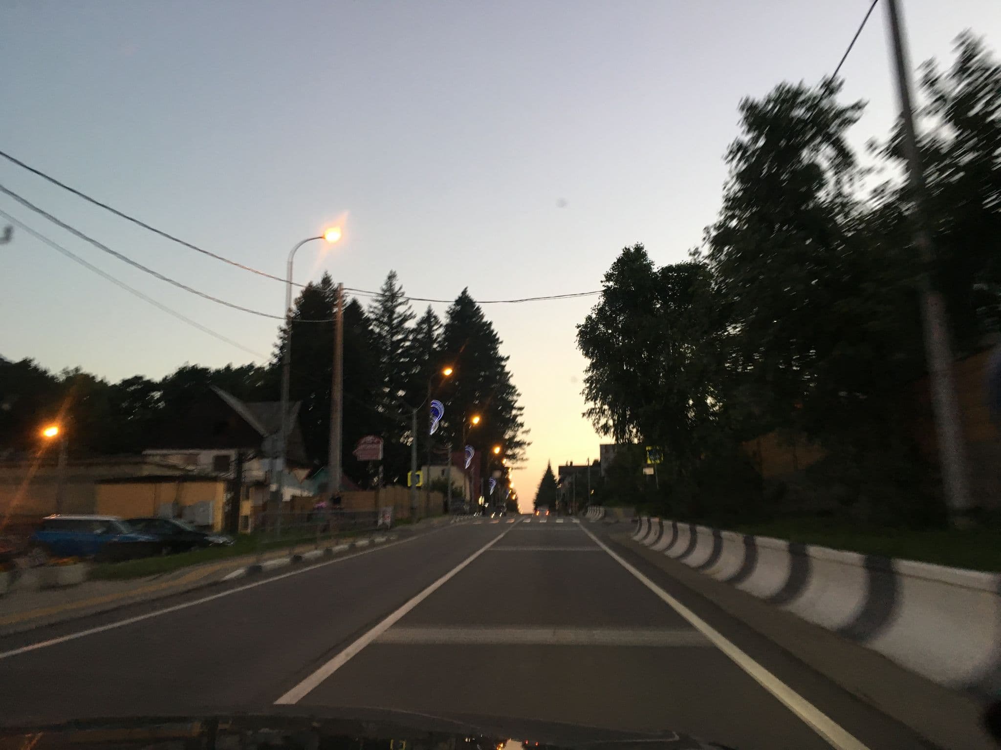 Street view near Апарт-отель Династия, Vysokoye — © nikitab (CC BY-SA · Mapillary)