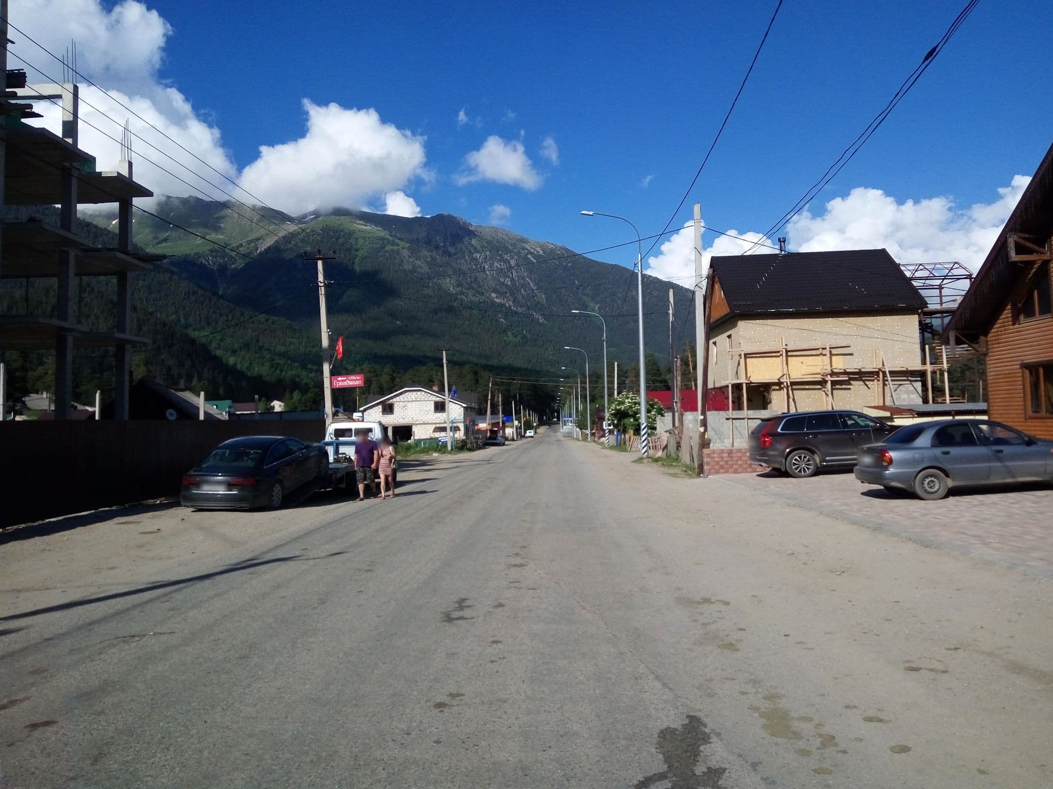Street view near Отель Грандшале, Nizhniy Arkhyz — © nos (CC BY-SA · Mapillary)