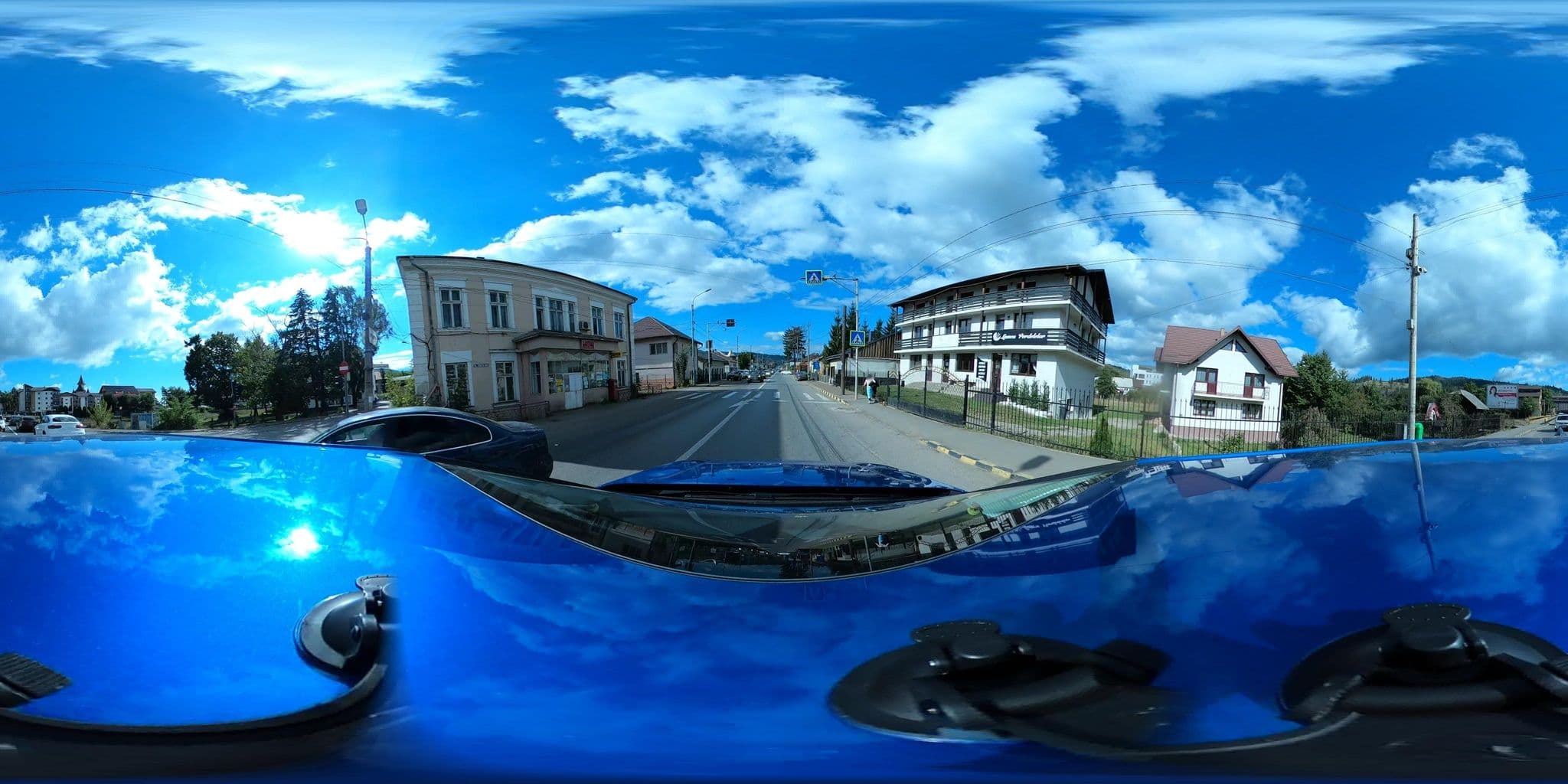 Street view near Casa Mihaela, Gura Humorului — © DARIUSDINCA (CC BY-SA · Mapillary)