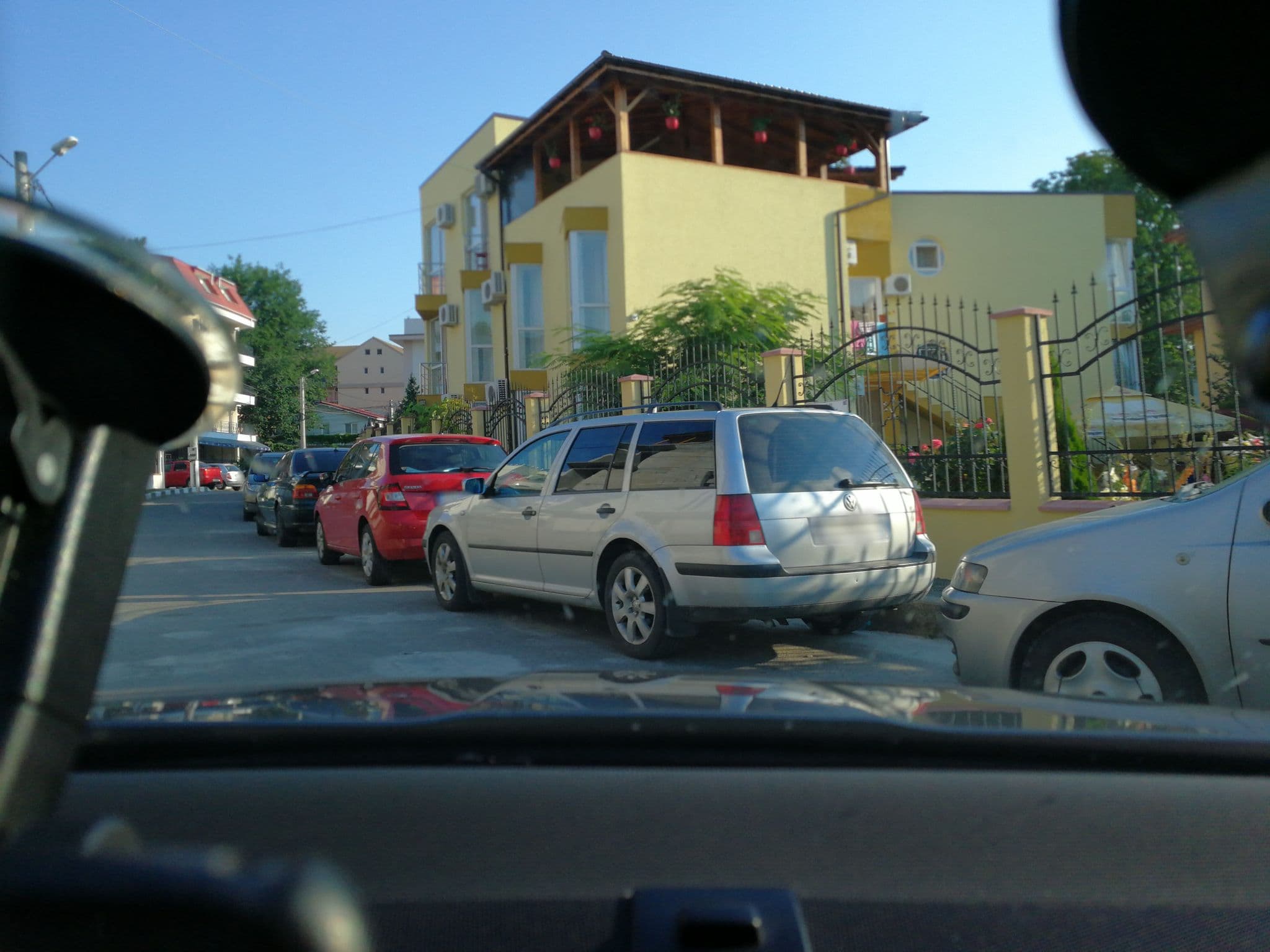 Street view near Cazare, Eforie Nord