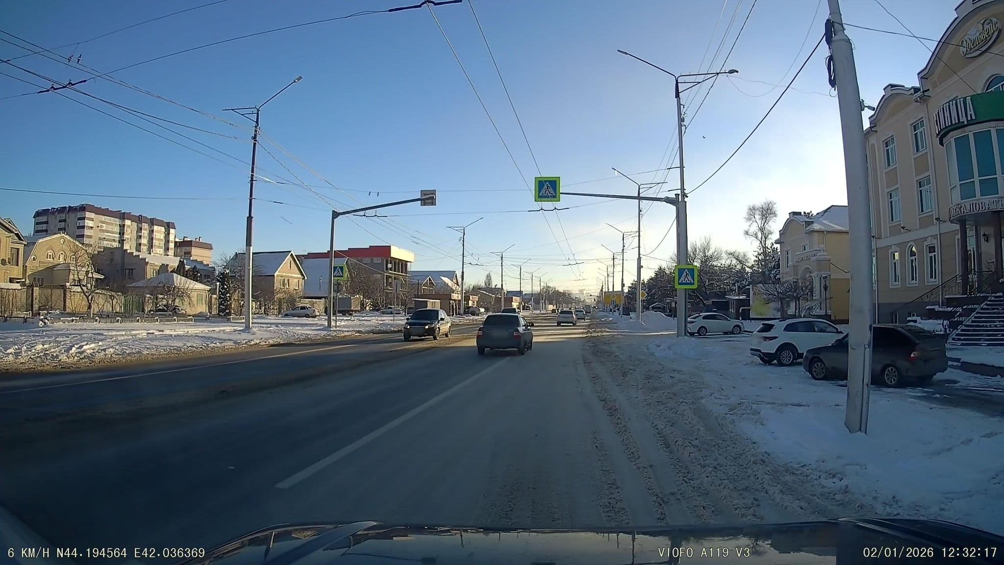 Street view near Эдельвейс, Cherkessk — © azimuth (CC BY-SA · Mapillary)
