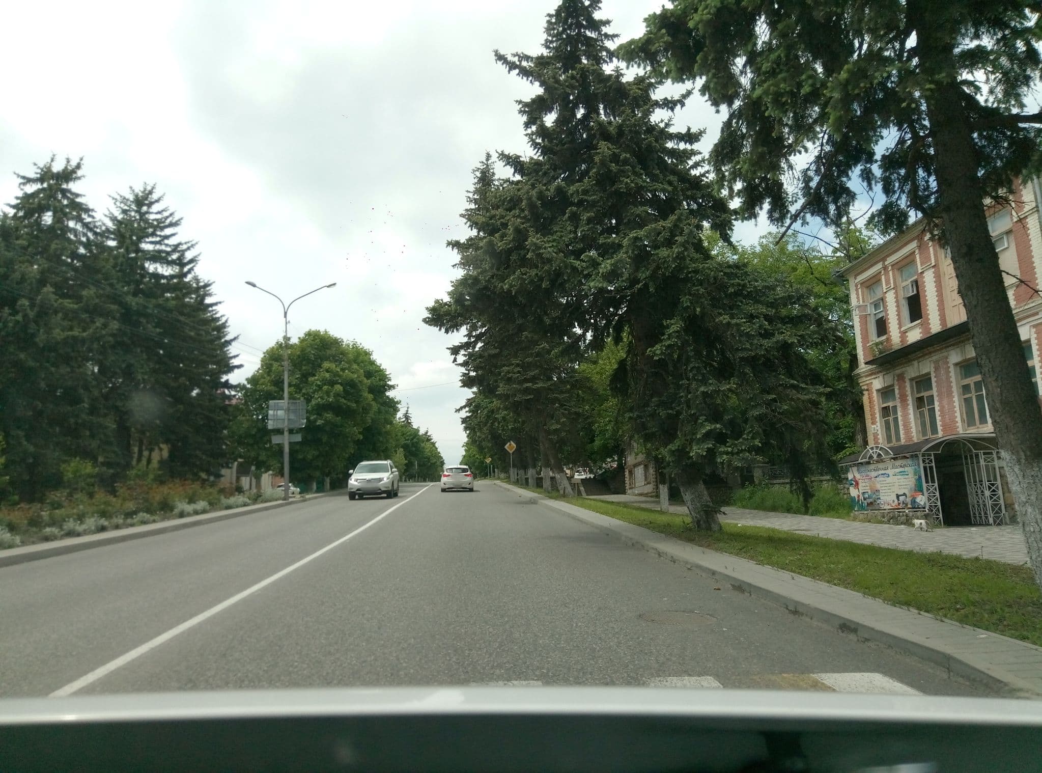 Street view near гостиница " Жемчужина Кавказа", Zheleznovodsk — © kildm (CC BY-SA · Mapillary)