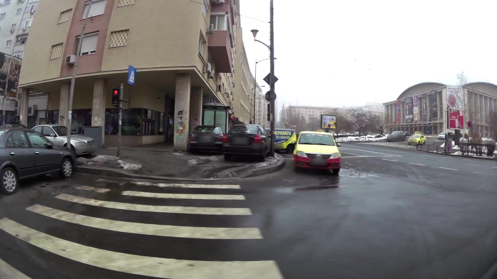 Street view near Cismigiu Apartment, Bucharest