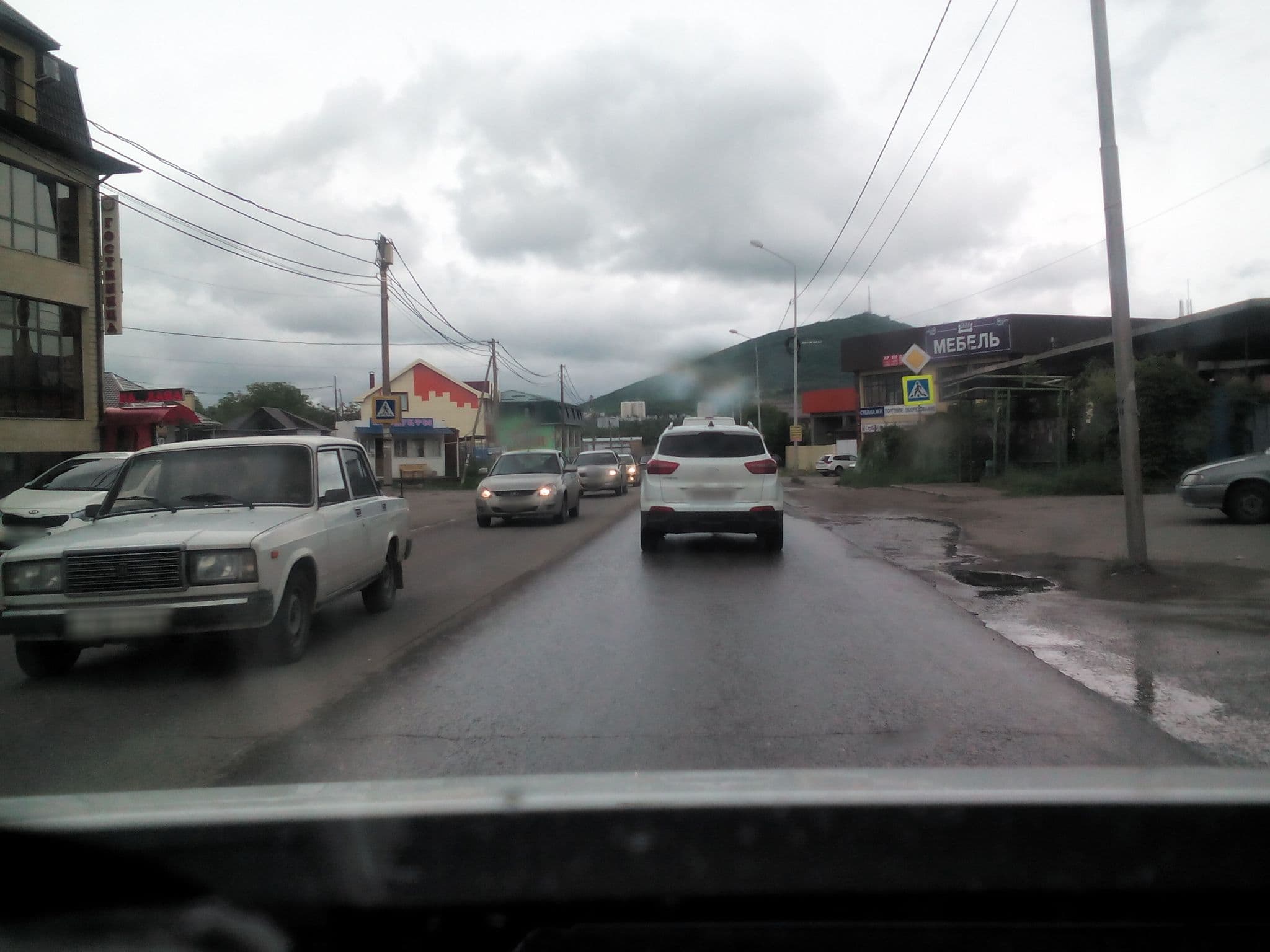 Street view near Гостиница Даниел, Pyatigorsk — © kildm (CC BY-SA · Mapillary)