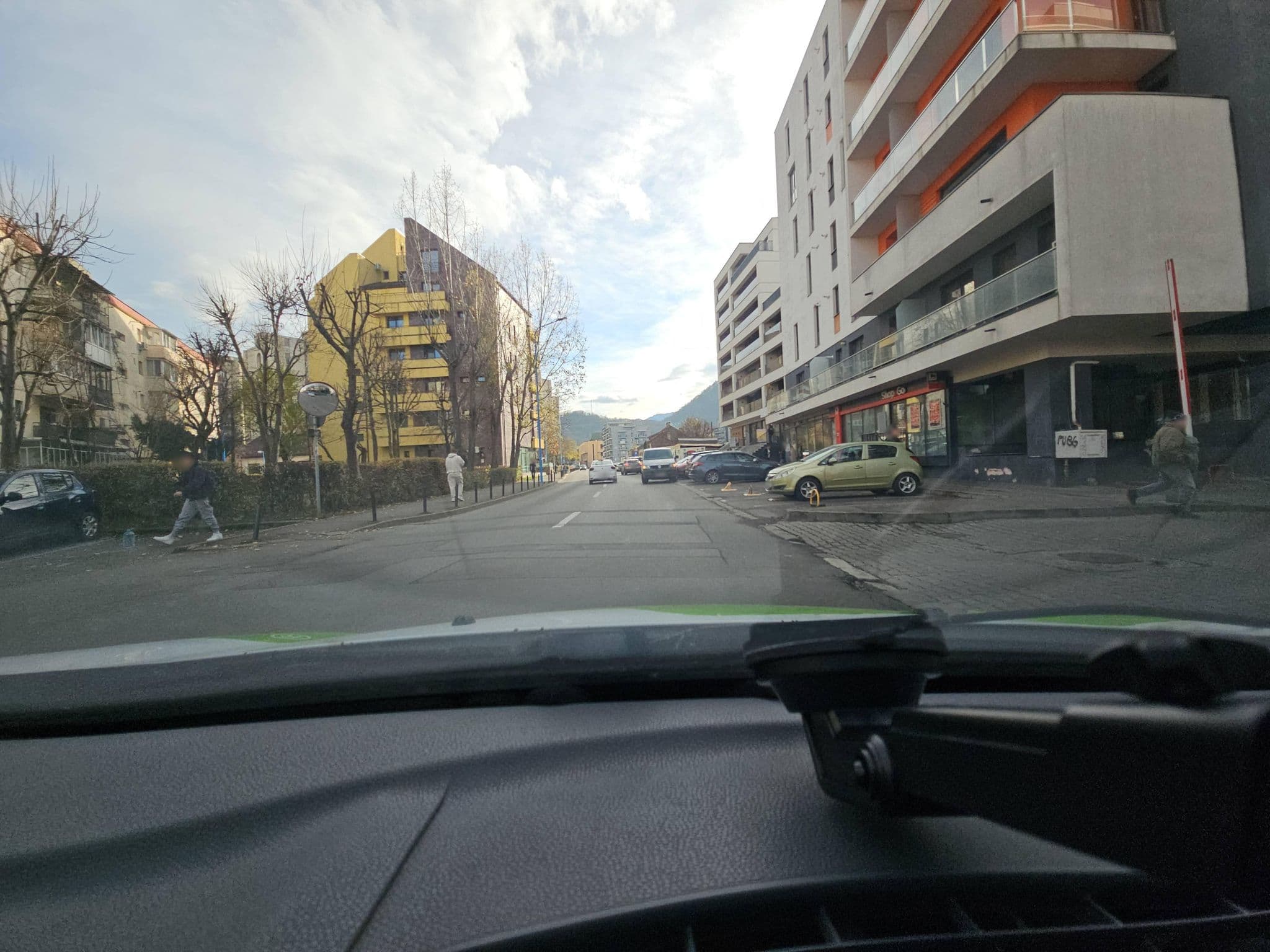 Street view near Apart Mihai Viteazu Residence, Braşov