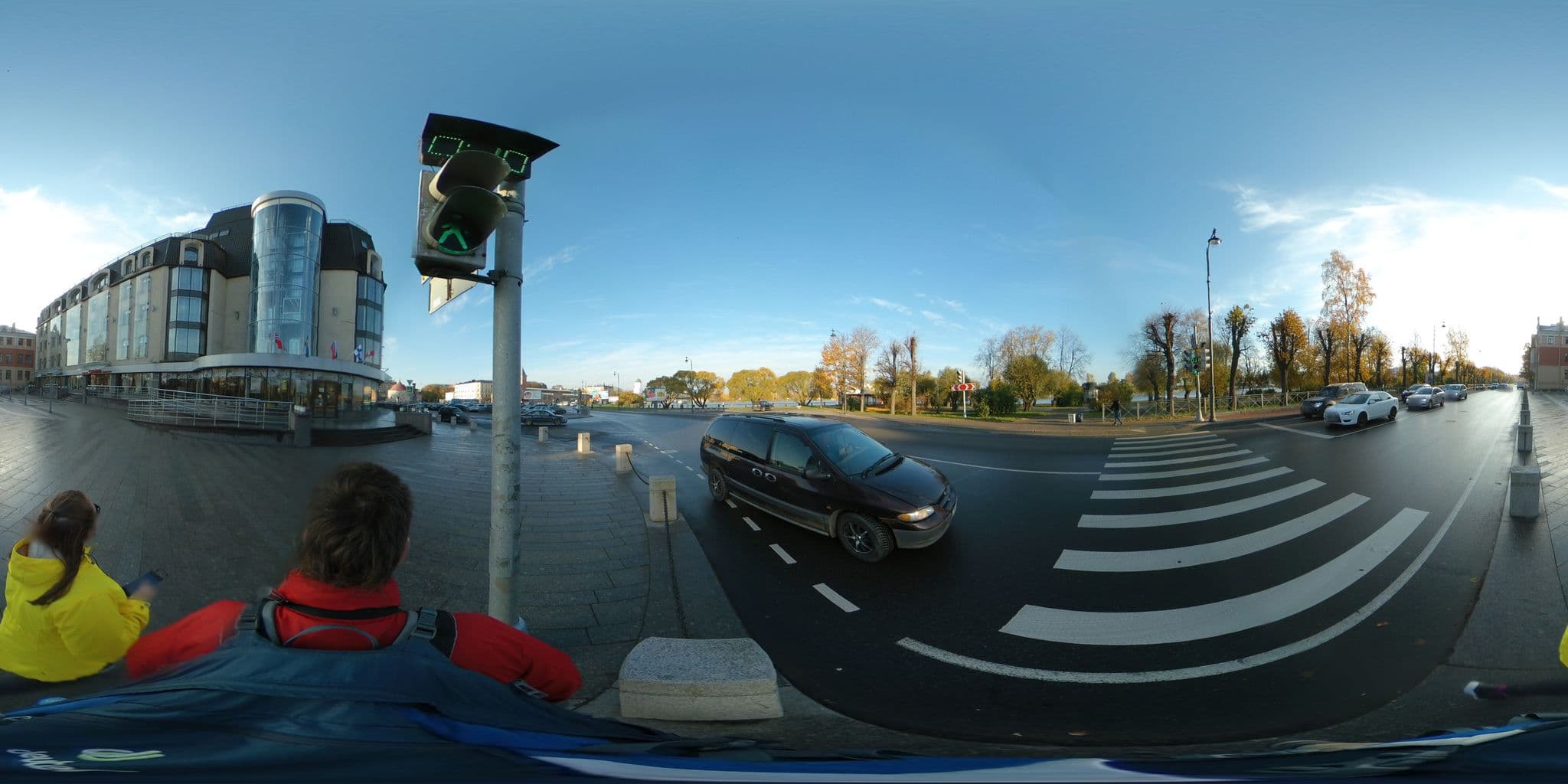 Street view near Отель «Виктория», Vyborg — © vlivyur (CC BY-SA · Mapillary)