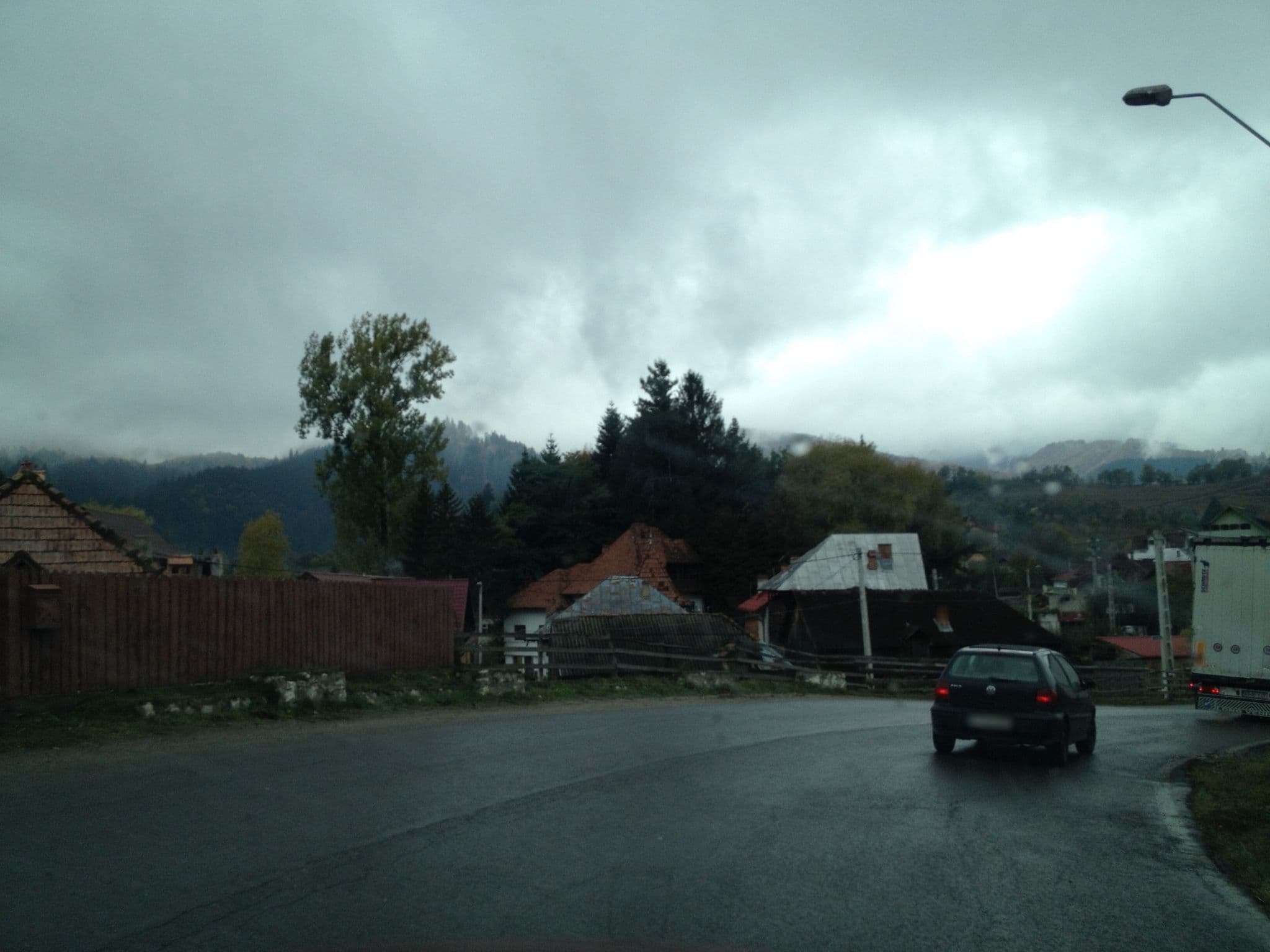 Street view near Pensiunea Nicola, Rucăr — © ciprian (CC BY-SA · Mapillary)