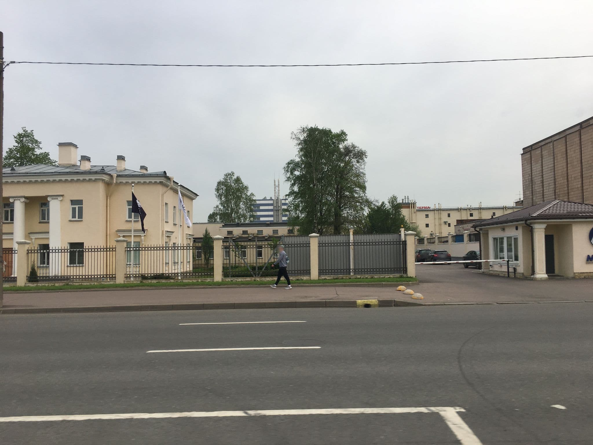 Street view near Апарт-отель Avenir Кировский, Avtovo — © map228 (CC BY-SA · Mapillary)