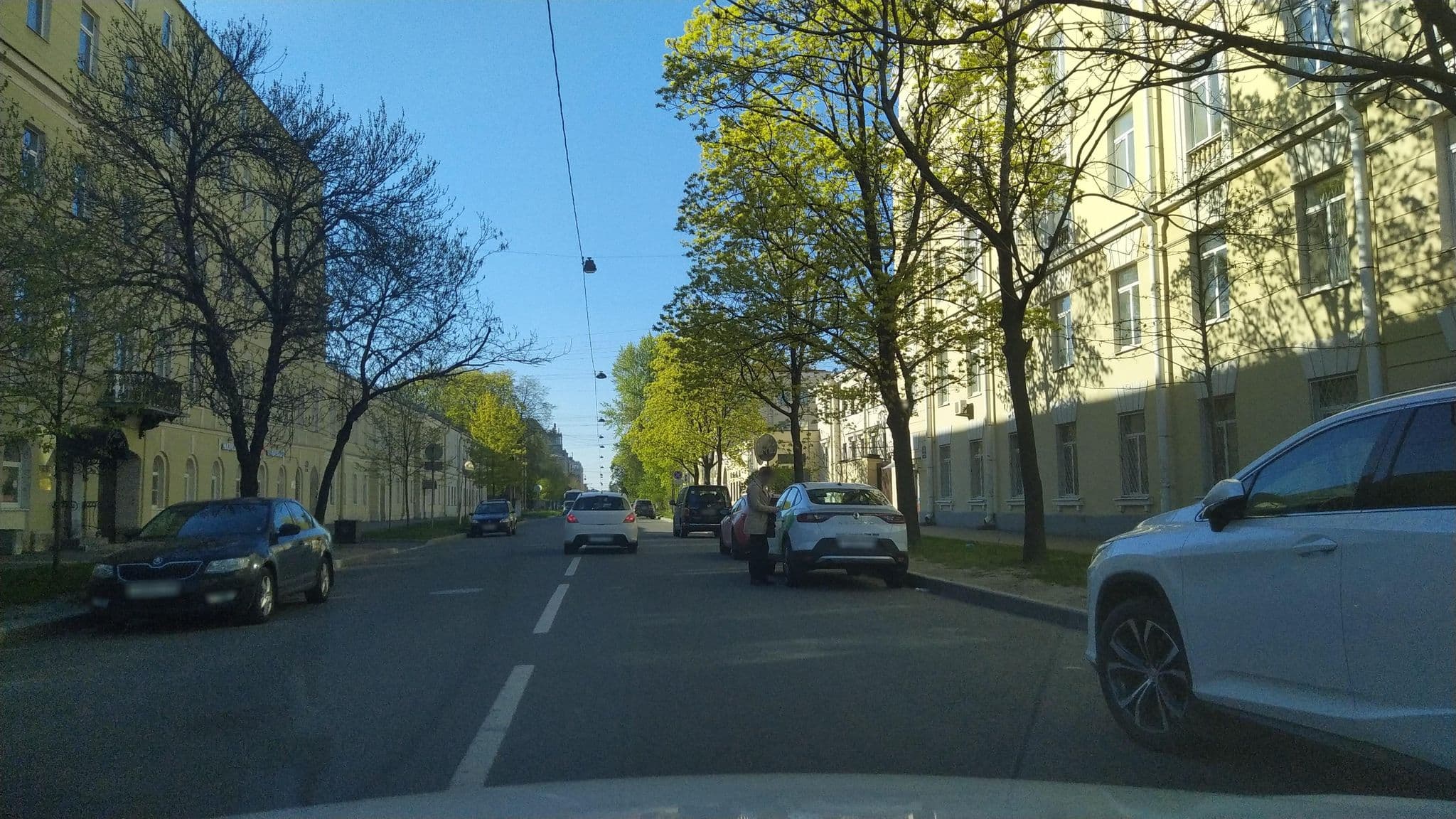 Street view near Motus, Vasyl'evsky Ostrov — © ser9ei999 (CC BY-SA · Mapillary)