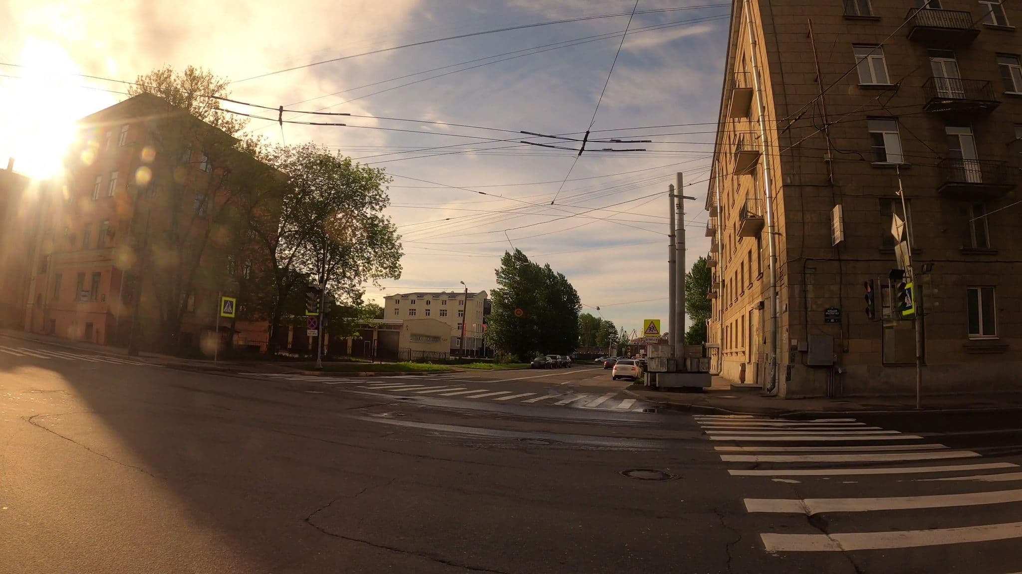 Street view near мини-отель Б-96, Vasyl'evsky Ostrov — © trolleway (CC BY-SA · Mapillary)